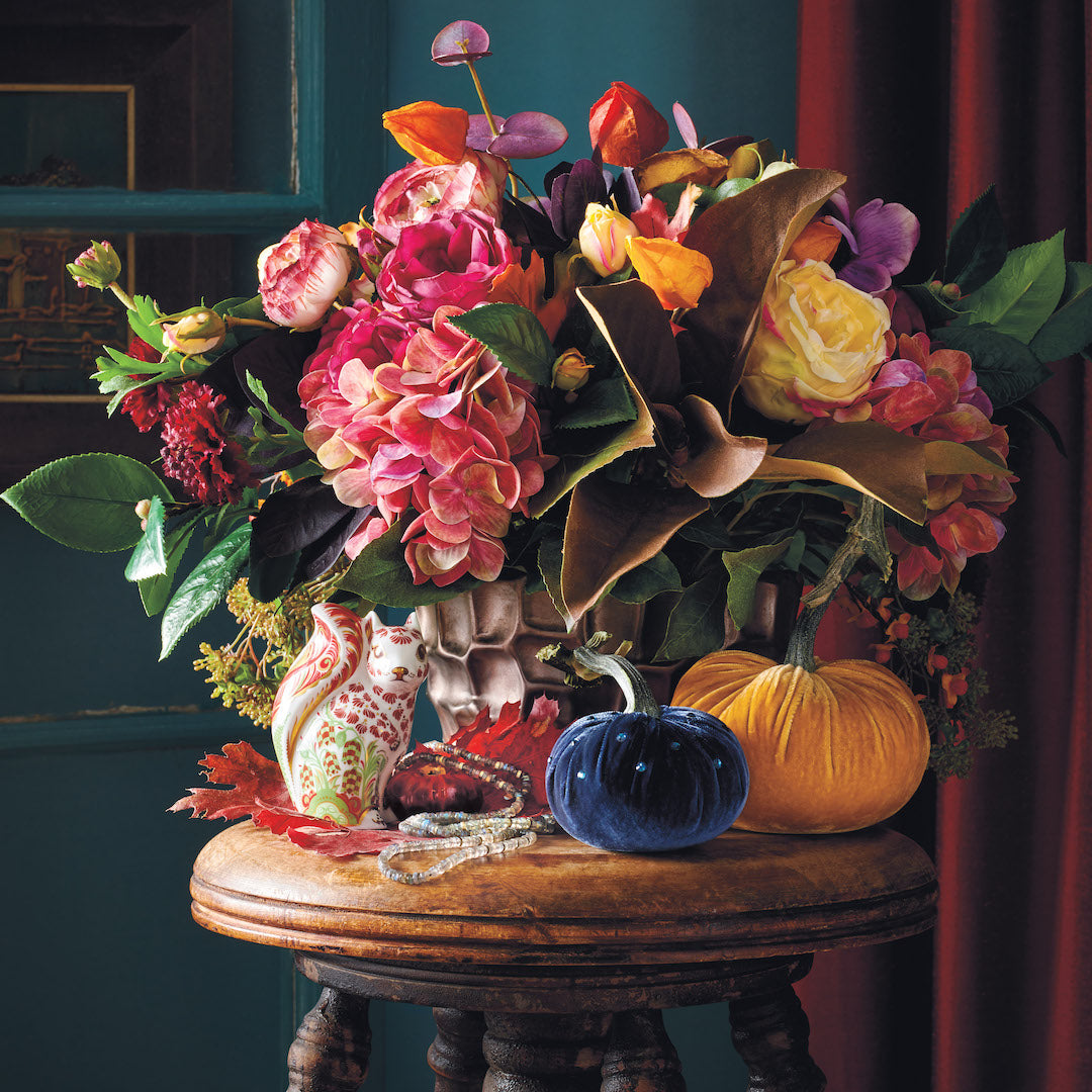Estate Mixed Florals - Premium Artificial Flower Bouquets for Home Decor, Wedding Centerpieces & Party Arrangements