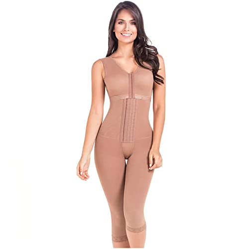 DELIÉ by Fajas DPrada 09086 Colombian Postpartum Girdle - Full Body Shaper for Women | Post-Surgery Recovery & Slimming Shapewear for Maternity & Everyday Wear