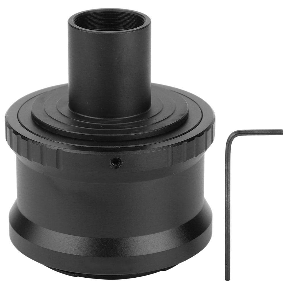 Qiilu T2-NEX Microscope Adapter Ring for Sony NEX Mount Cameras - Compatible with Microscopes & DSLR Photography | Perfect for Lab Research, Science Education & Macro Photography