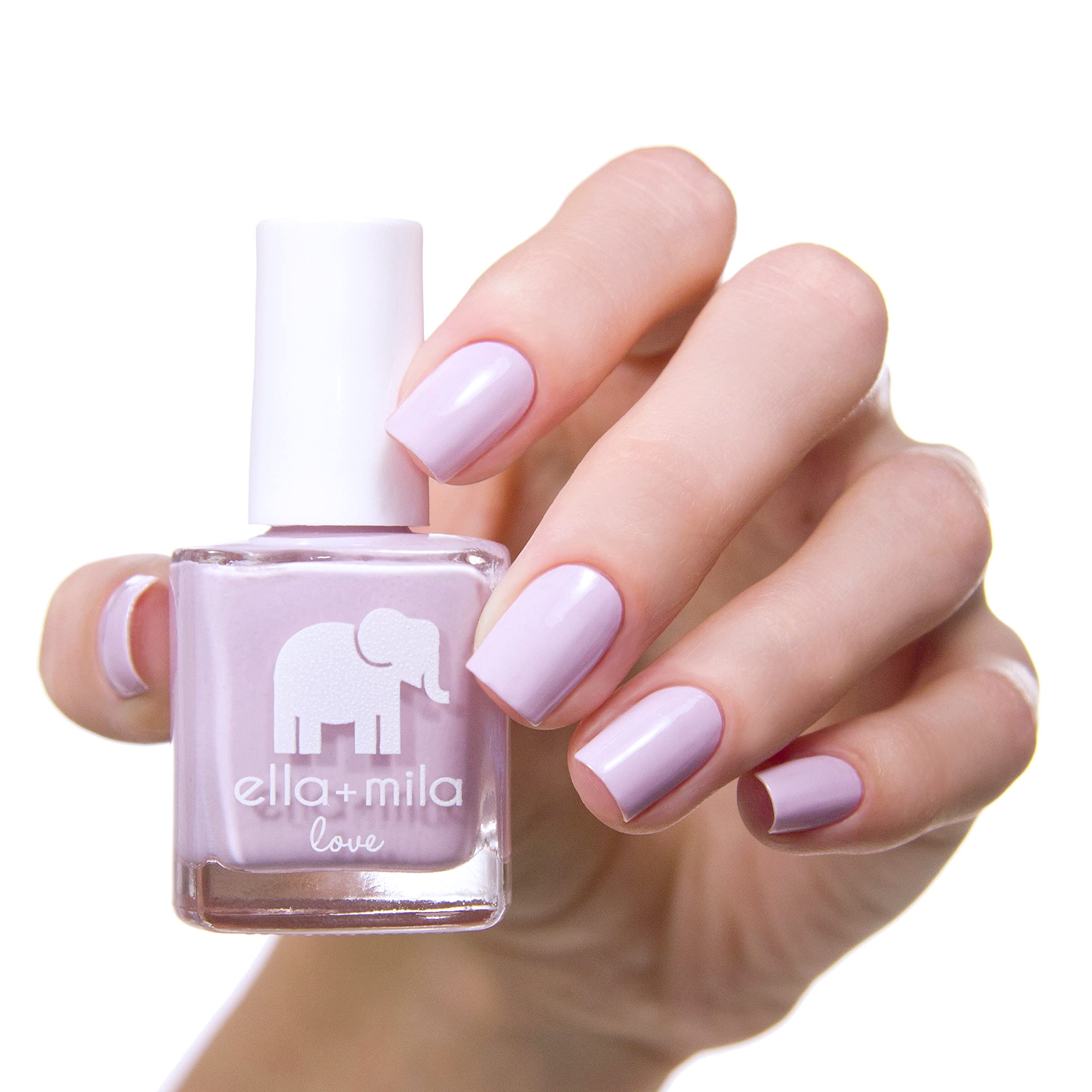 Ella+Mila Professional Nail Polish Set - Quick Dry, Long-Lasting & Chip Resistant Nail Polish Kit (Love Collection - 10 Colors, 0.45 fl oz Each) - Perfect for Home Manicures, Nail Salons & Gift Giving