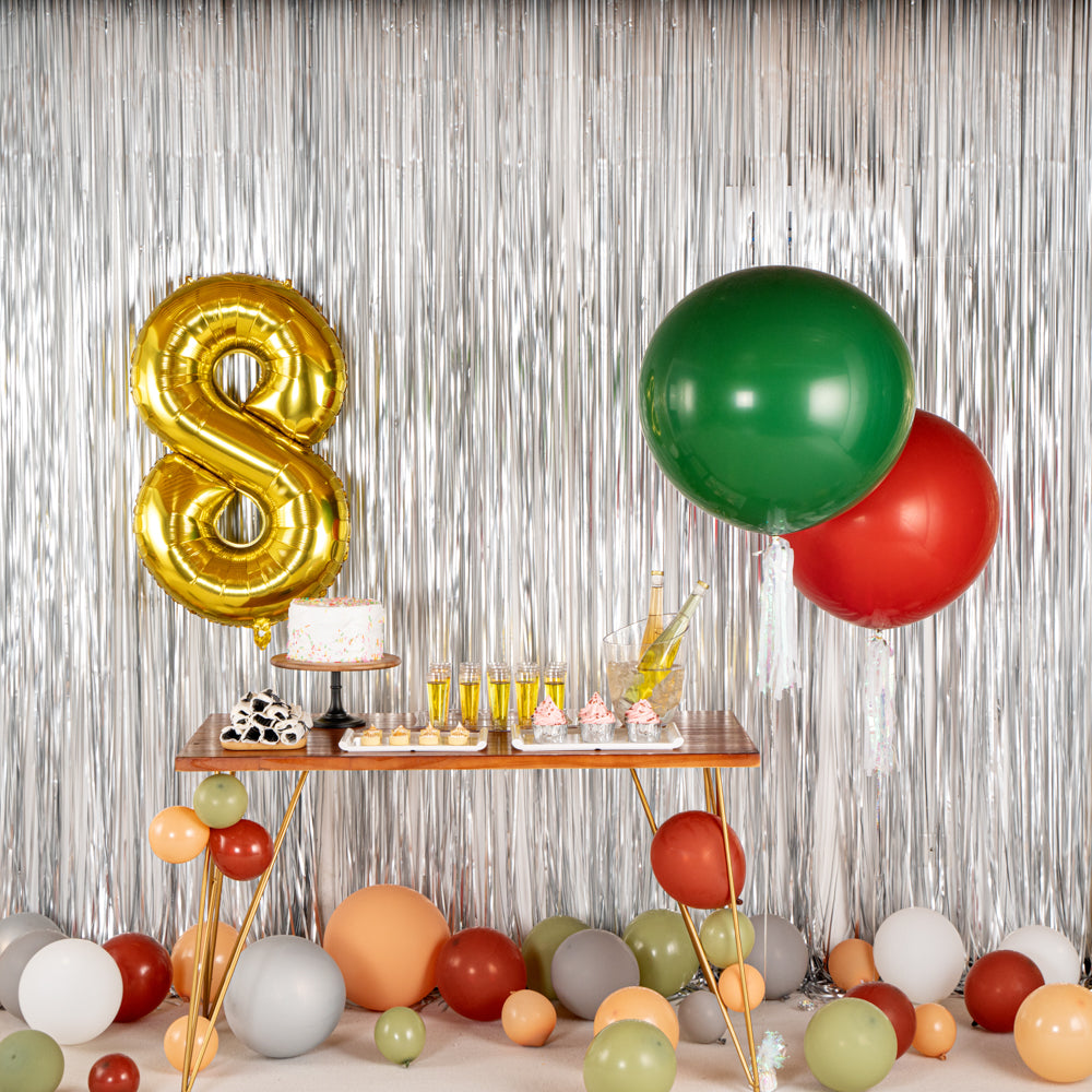Dark Green Latex Balloons 36 Inch - Pack of 10 | Party Decorations, Birthday Supplies & Event Decor