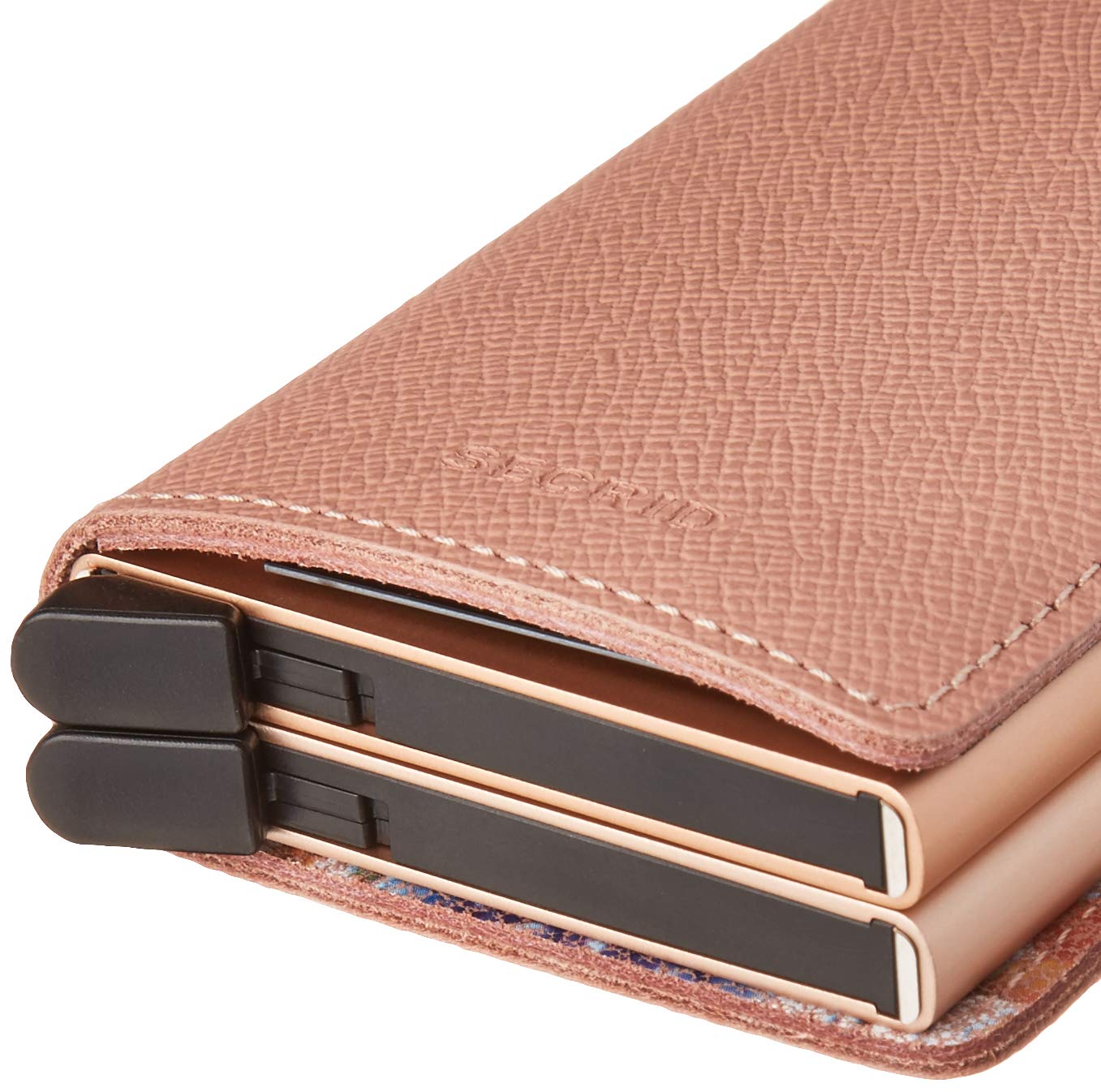 Secrid Twinwallet Crisple Rose Floral RFID Blocking Women's Wallet - Holds 16 Cards | Slim Card Holder for Travel, Work & Everyday Use