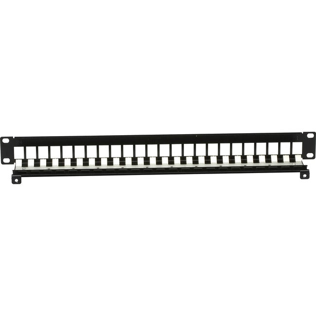 24-Port Cat7 Ethernet Patch Panel 1U Rack Mount - High-Speed Network Solution for Server Racks & Data Centers