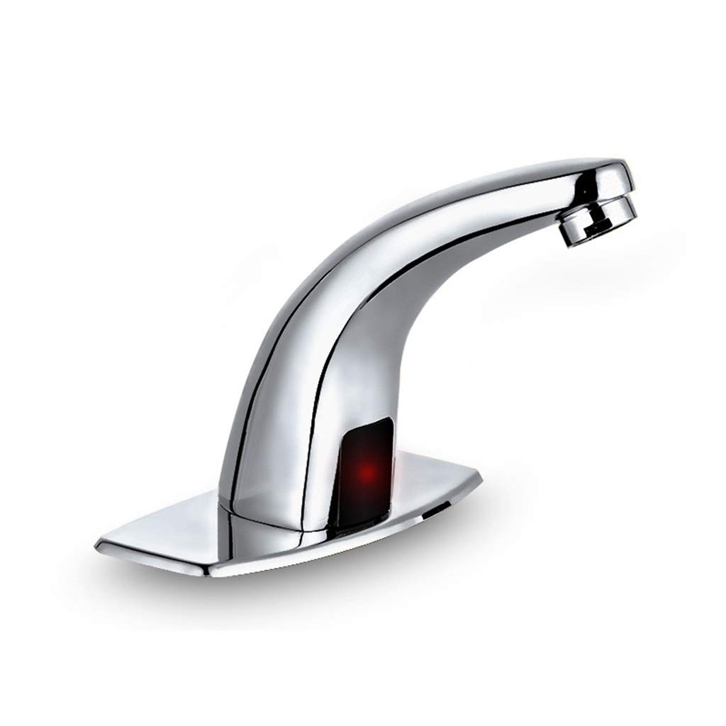 Automatic Infrared Sensor Faucet - Touchless Hot and Cold Water Kitchen Sink Faucet with Smart Induction Technology | Perfect for Modern Homes, Restaurants, and Public Washrooms