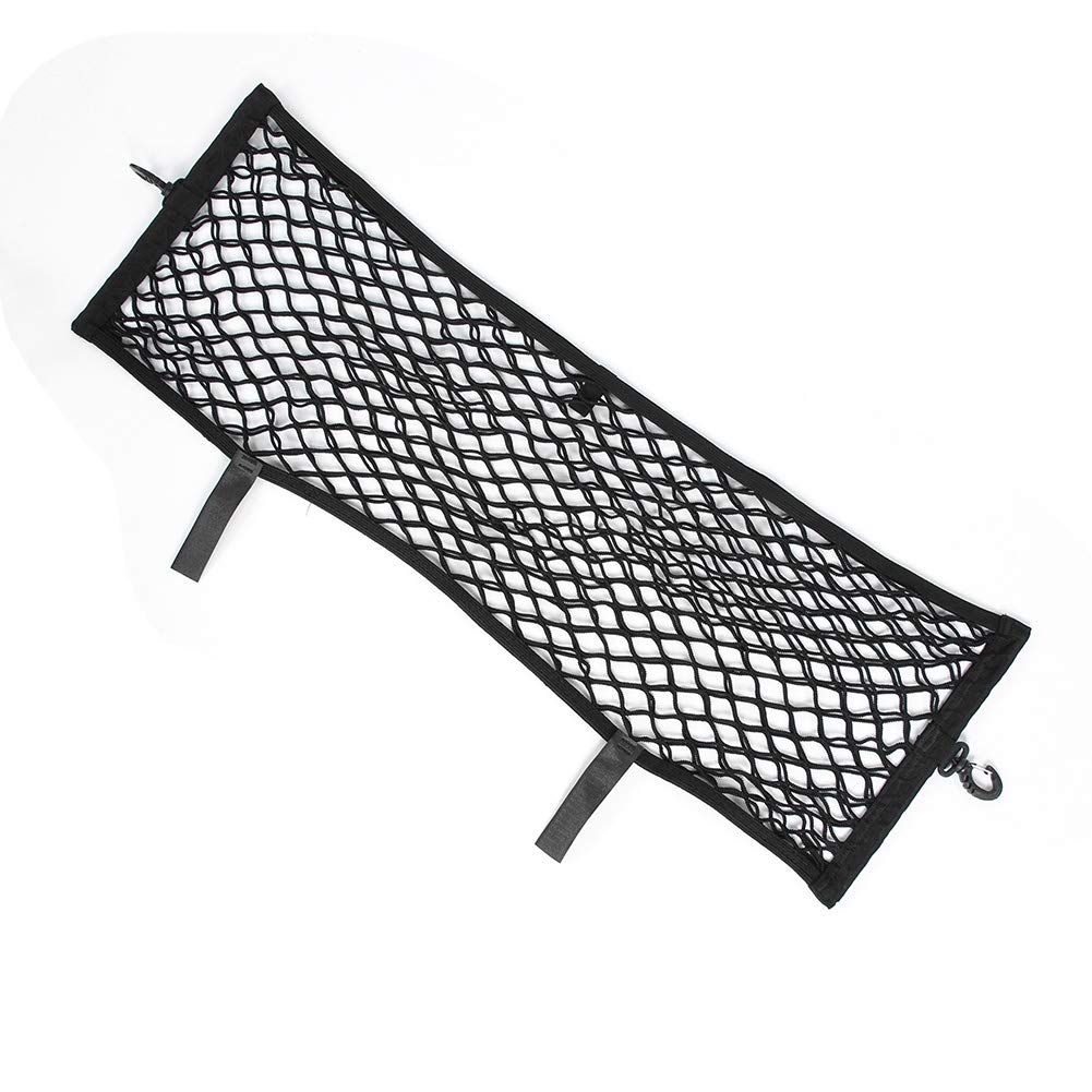 Aramox Car Trunk Organizer - Elastic Cargo Net with Double Layer Design for Secure Luggage Storage - Perfect for SUVs, Sedans, and Road Trips