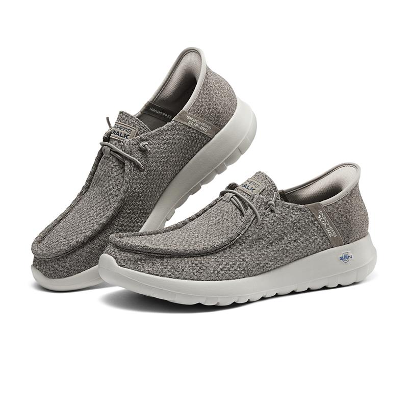 Skechers Slip-On Walking Shoes for Men & Women - Go Walk Max 216285/TPE - Lightweight & Comfortable Sneakers for Walking, Travel & Everyday Wear