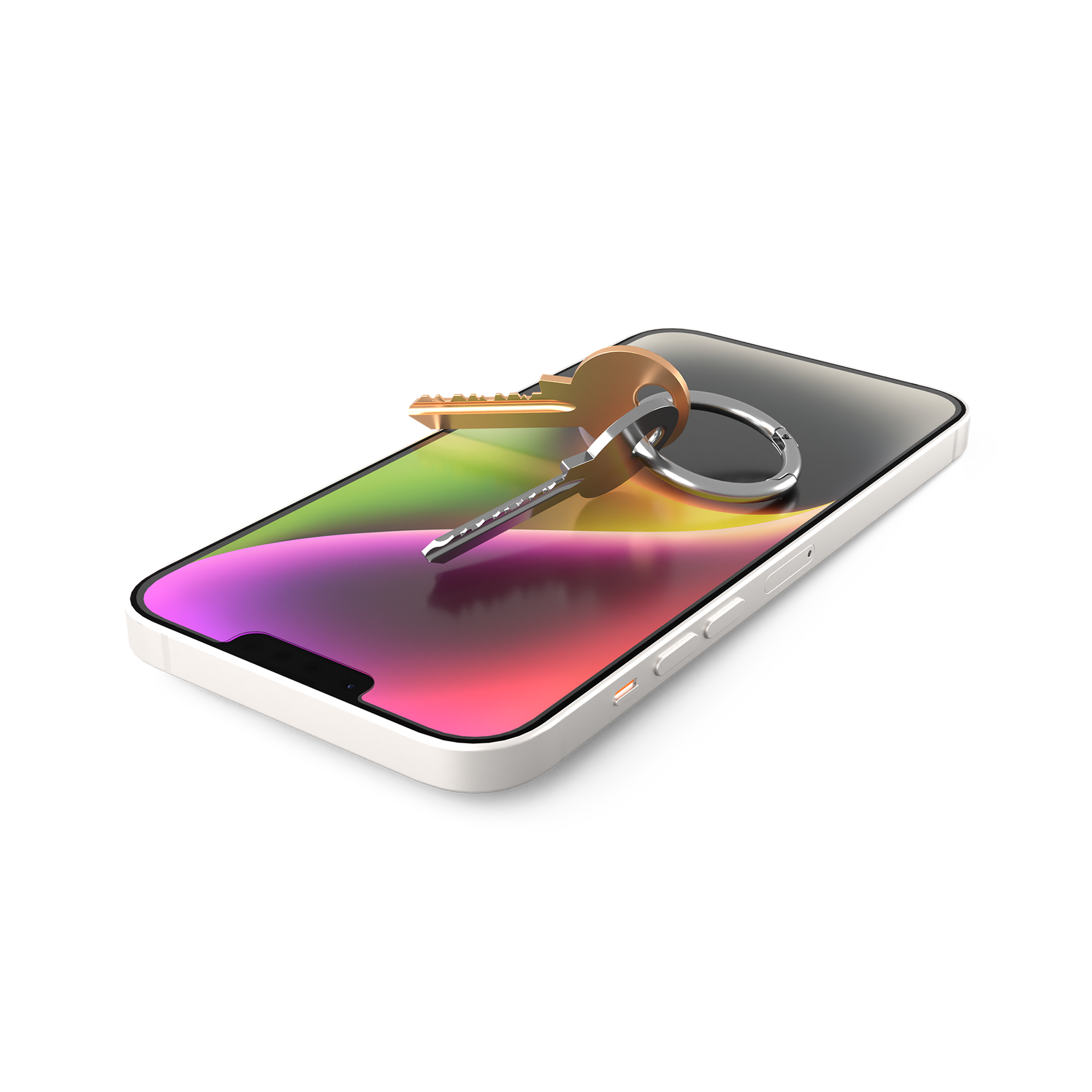 Tempered Glass Screen Protector for iPhone 14 Plus - 9H Hardness, HD Clear, Anti-Scratch & Bubble-Free - Perfect for Work, Travel & Everyday Protection
