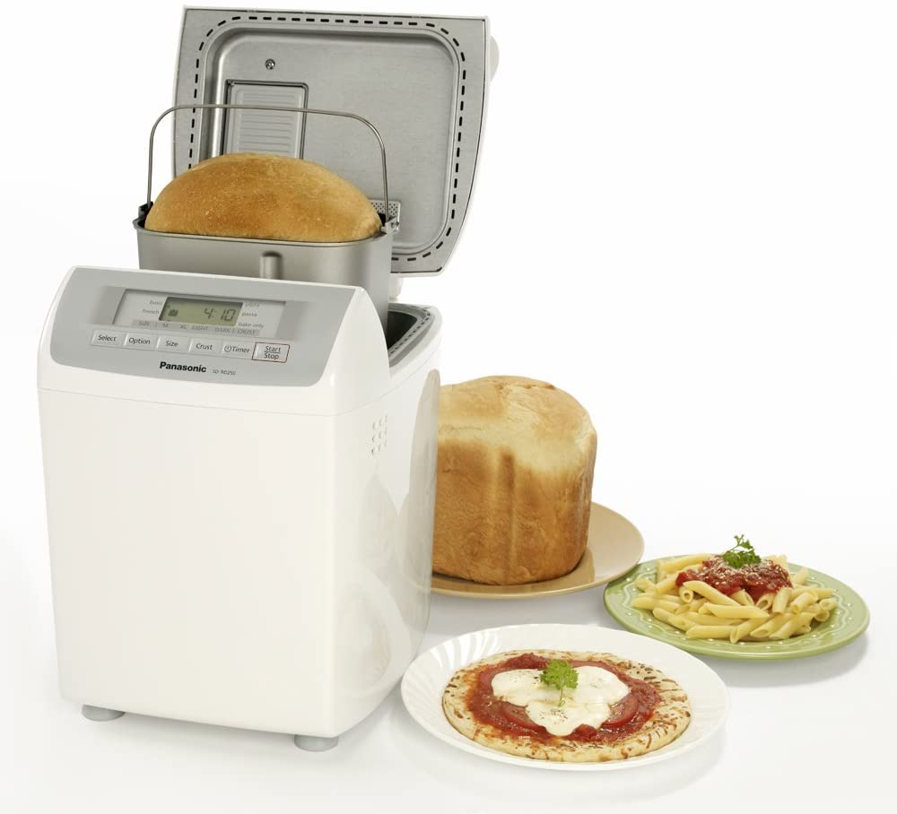 Refurbished PANASONIC Automatic Bread Maker SDRD250 - Home Essentials Warranty | Perfect for Fresh Homemade Bread, Breakfast & Family Baking