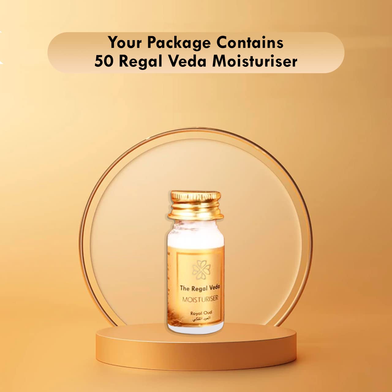 Regal Veda 50-Pack 35ml Moisturizer Set | Premium Hotel Amenities & Toiletries for Hotels, Hospitals, Guest Houses | Travel-Sized Skincare Essentials for Hospitality Industry