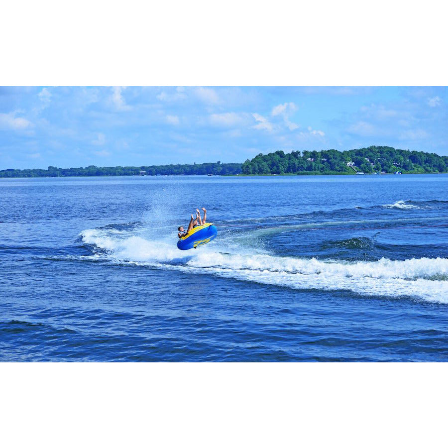 Best Rave Fastrax 2-Person Towable Boating Tube for Water Sports - Perfect for Lake, River & Ocean Fun with Friends & Family