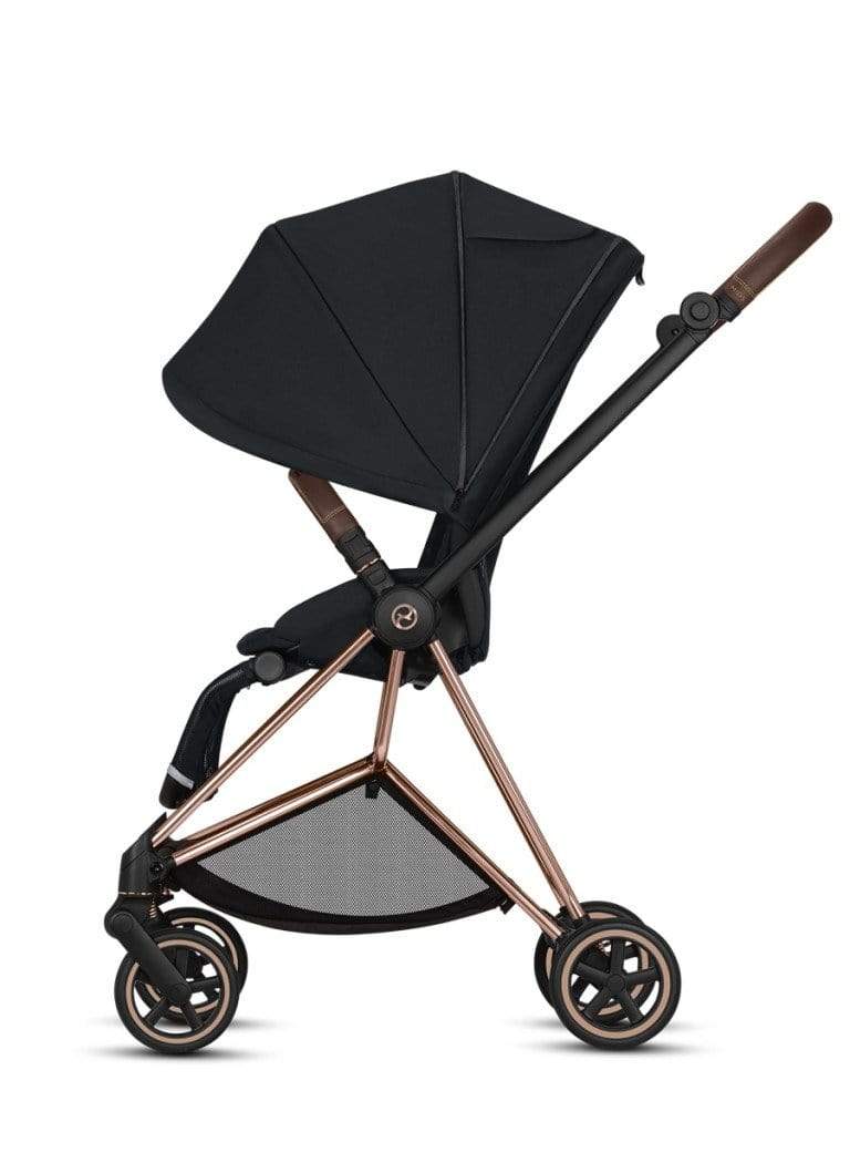 Cybex Mios2 Lightweight Stroller with Matte Black Frame - Compact Foldable Baby Stroller for Urban Travel & Everyday Use