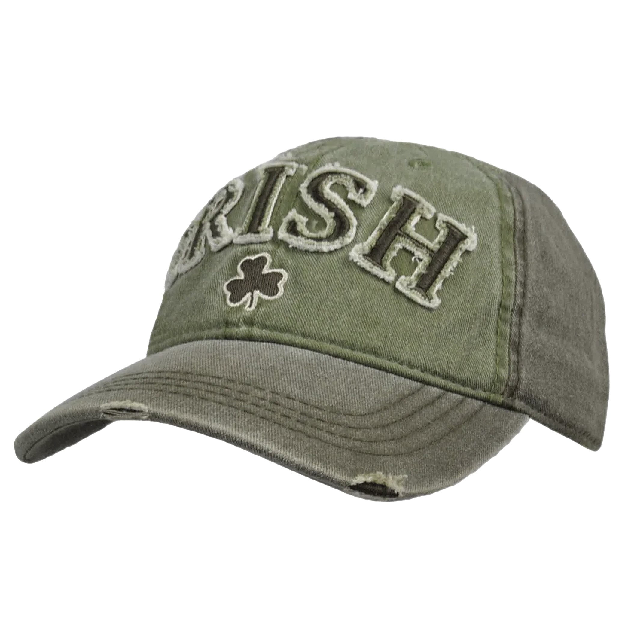 Irish Shamrock Baseball Cap - Green St. Patrick's Day Hat for Men & Women - Adjustable Cotton Cap for Sports, Outdoor Activities & Casual Wear