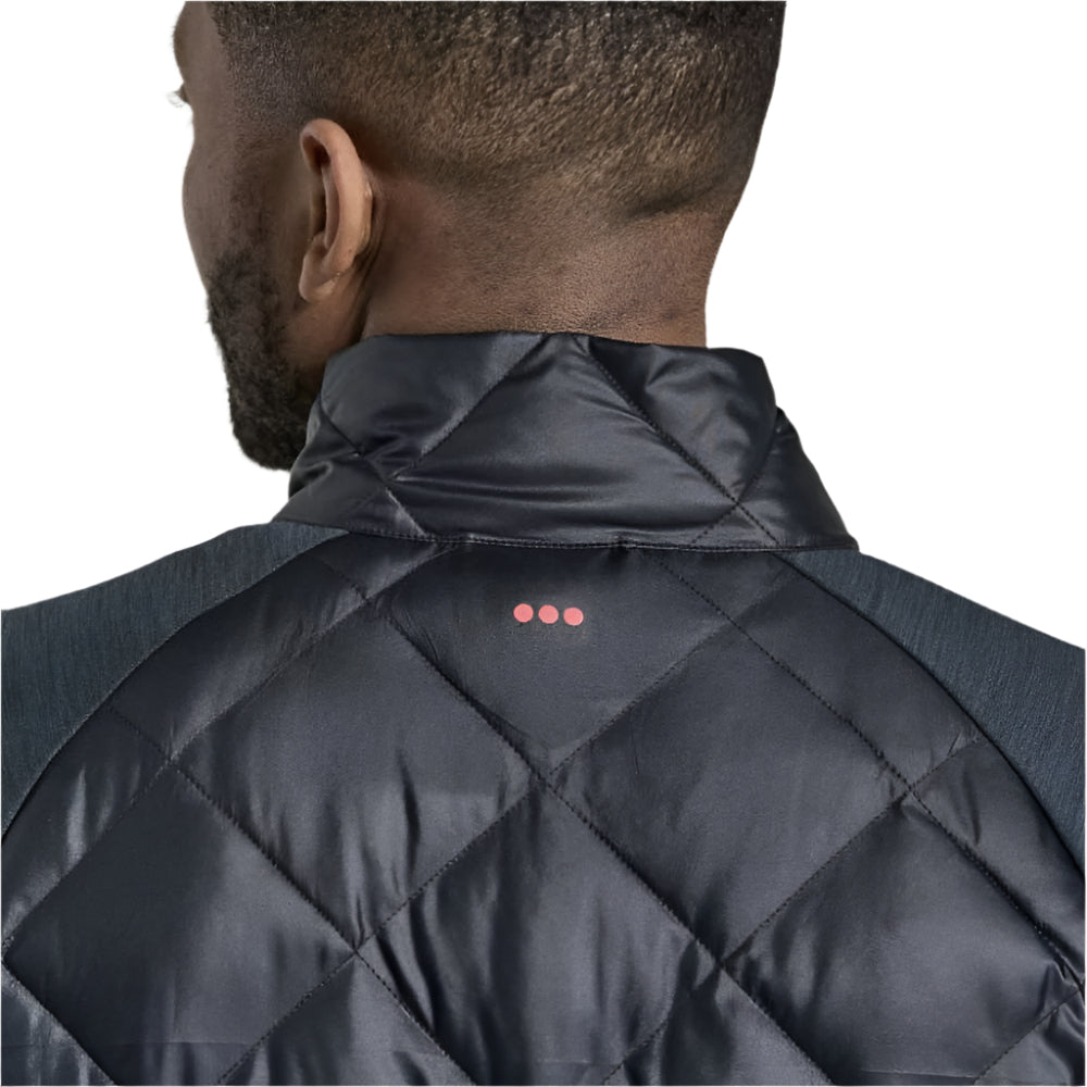 Saucony Men's Boulder Oysterpuff Jacket - Lightweight Waterproof Running Jacket for Outdoor Activities - Perfect for Hiking, Jogging & Cold Weather Protection