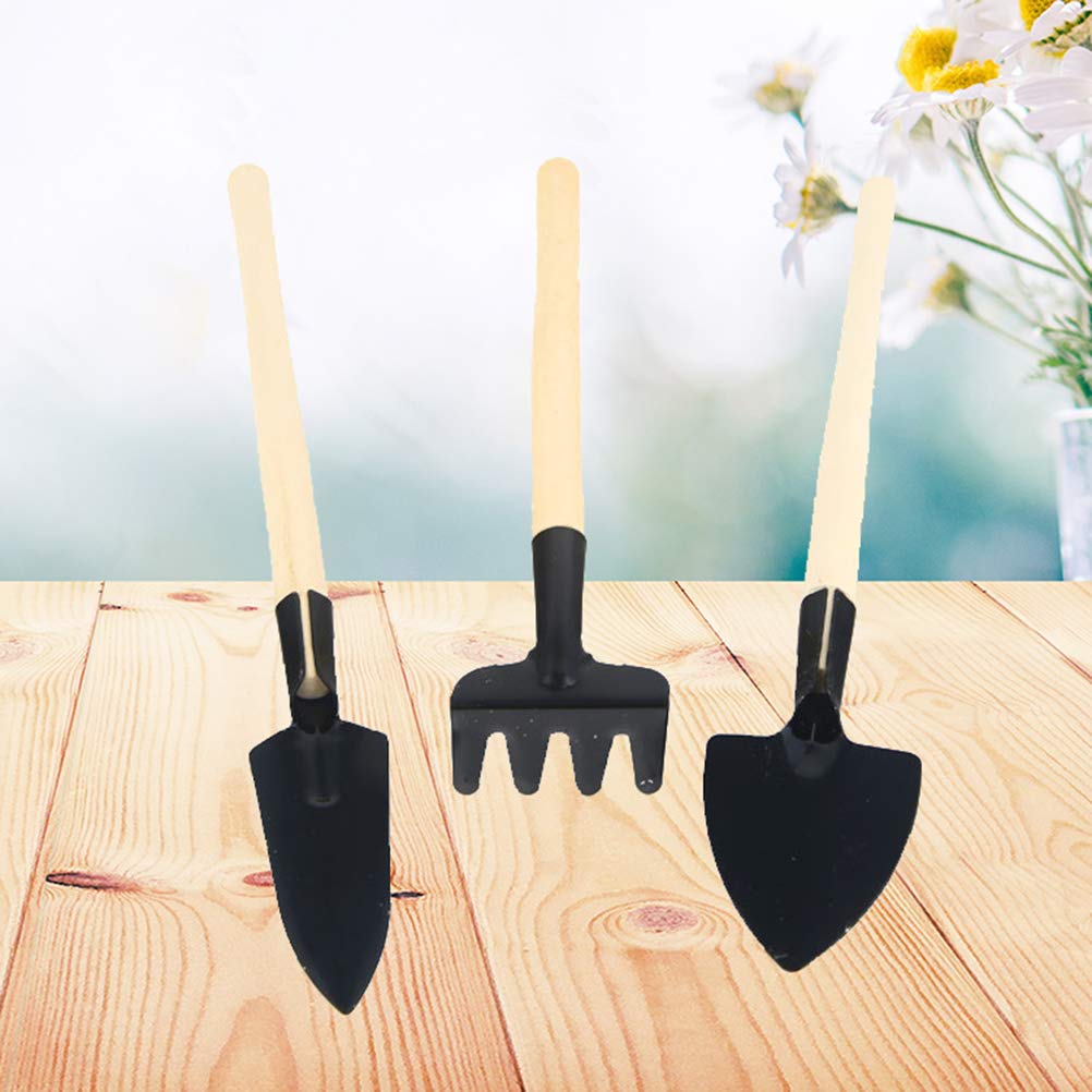 Cabilock 3-Piece Gardening Tool Set - Stainless Steel Planting Kit with Trowel, Cultivator & Pruner - Perfect for Indoor Plants, Herb Gardens & Outdoor Flower Beds