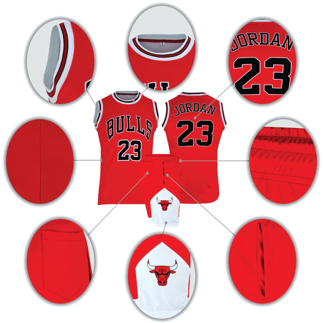 **Men's & Boys' 2-Piece Basketball Jersey Set - Lightweight Sleeveless Uniform for Game & Practice - Perfect for Team Sports, Streetball & Casual Wear**