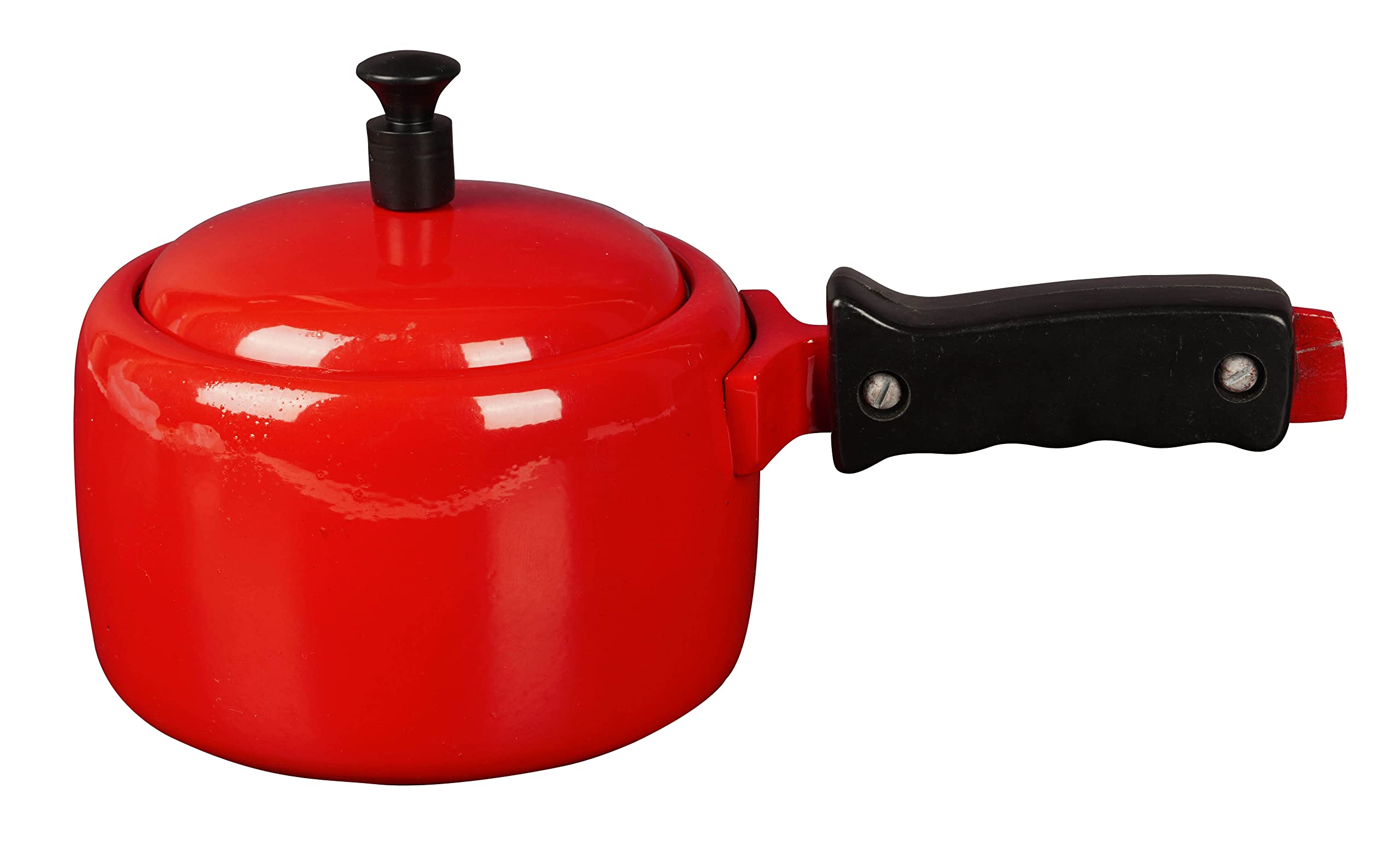 Trifri Aluminum Casting Serving Cooker - Lightweight Kitchen Utensil & Cookware Platter for Restaurants (Red) | Perfect for Buffets, Catering & Food Presentation
