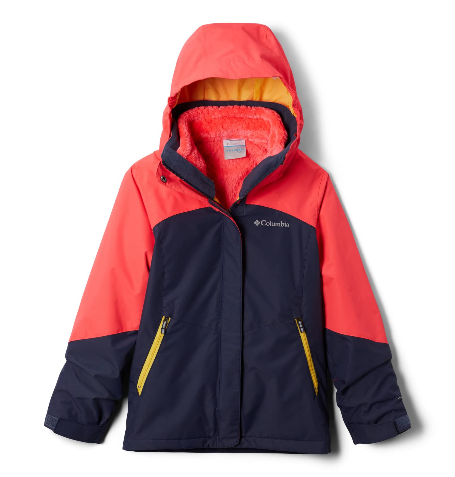 Columbia Girls' Bugaboo II Fleece Interchange Jacket - Warm & Versatile Winter Coat for Outdoor Play, School & Snow Activities