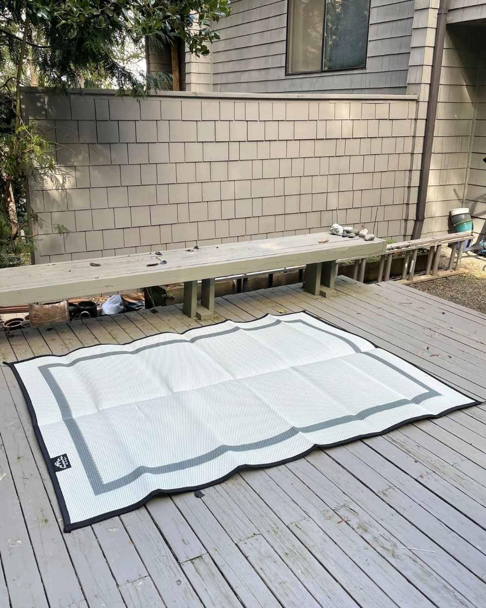 Eco-Friendly Recycled Plastic Outdoor Mat - Waterproof & Lightweight for Beach, Camping, Picnics, RV Travel | Perfect for Sand, Grass & Outdoor Adventures