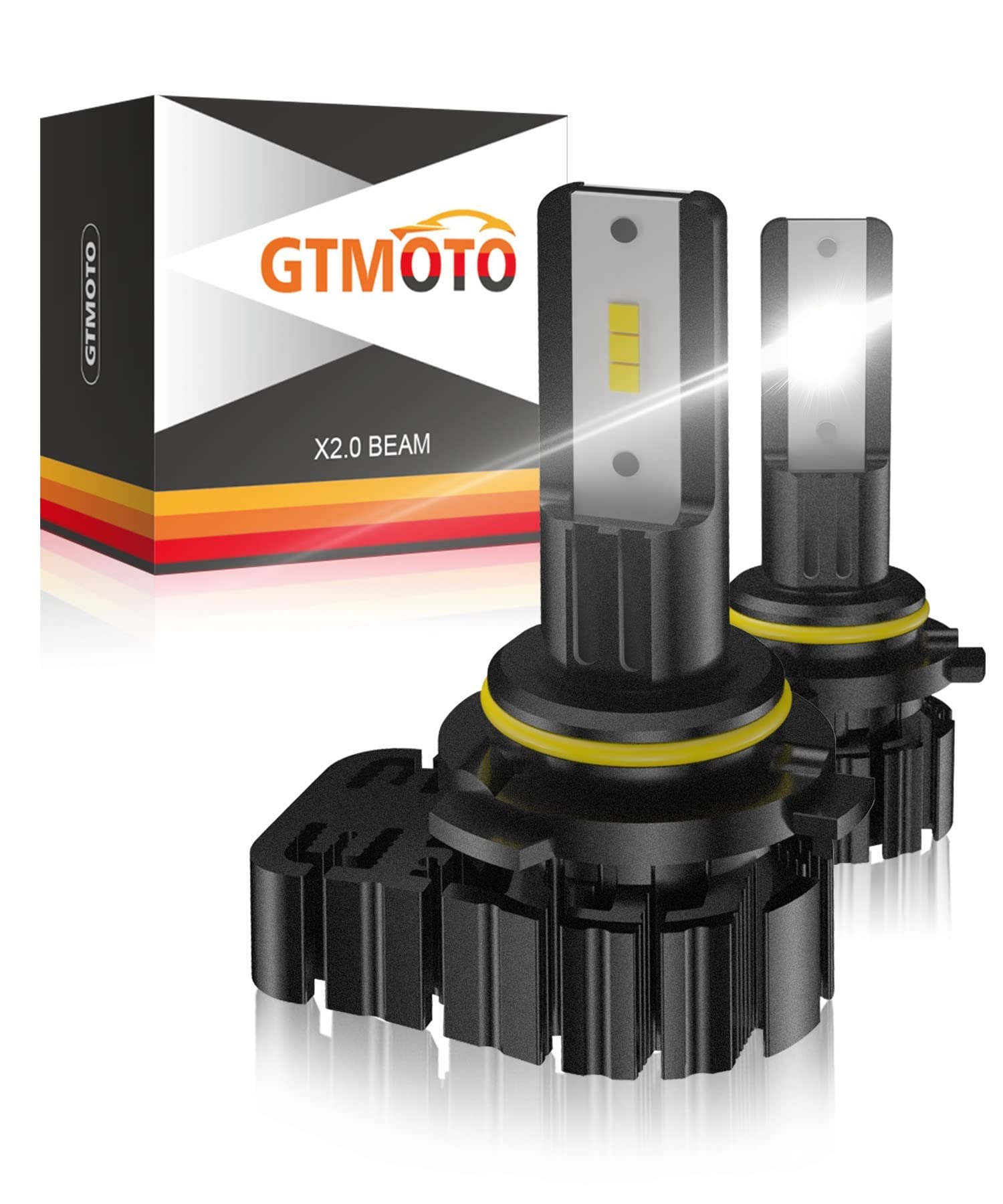 GTMOTO LED Headlights for International LoneStar ProStar 2008-2017 - 6000K Cool White Low Beam Bulbs for Night Driving