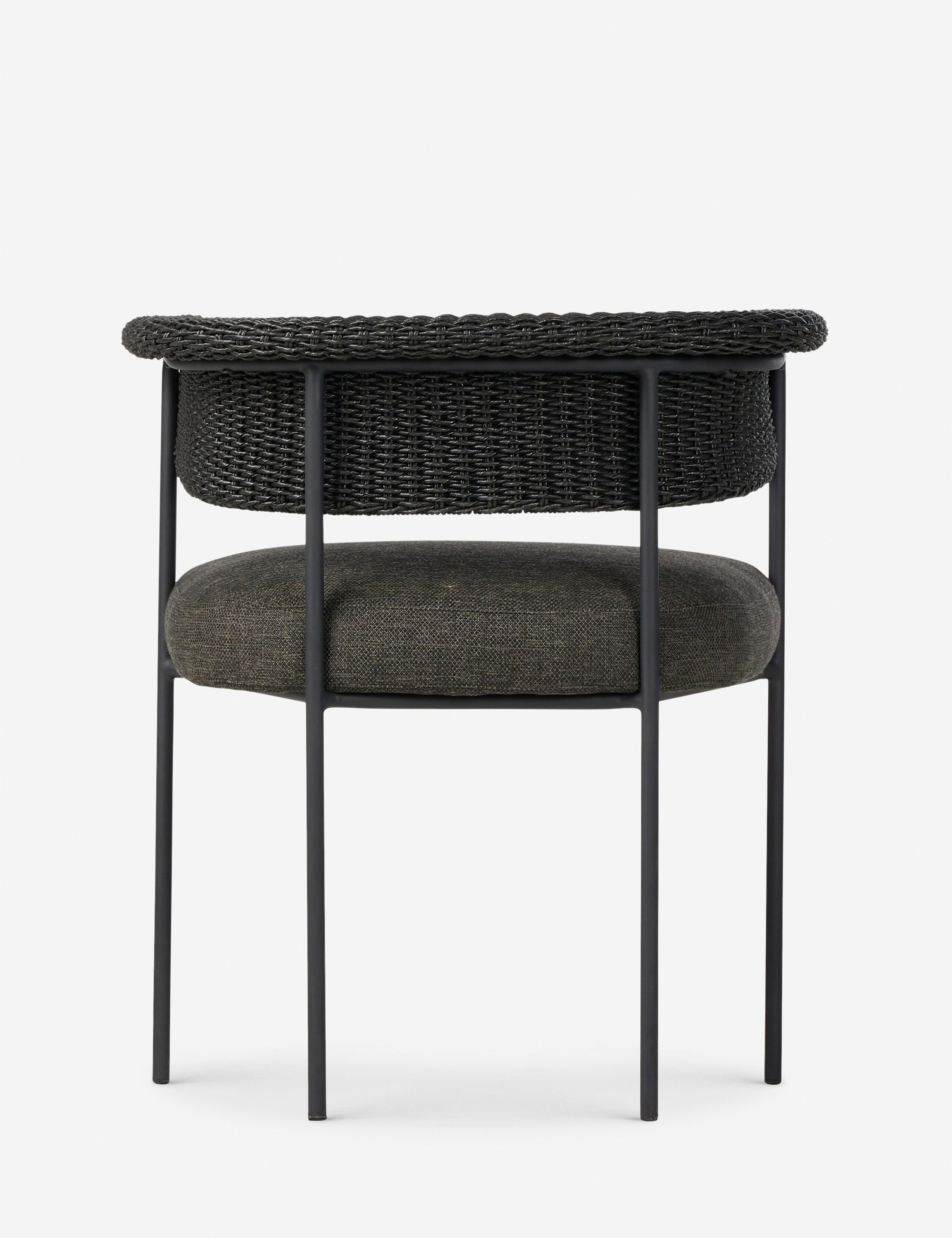 Arija Modern Indoor Outdoor Dining Chair - Weather-Resistant Patio & Garden Seating for Restaurants, Cafes, and Home Decor