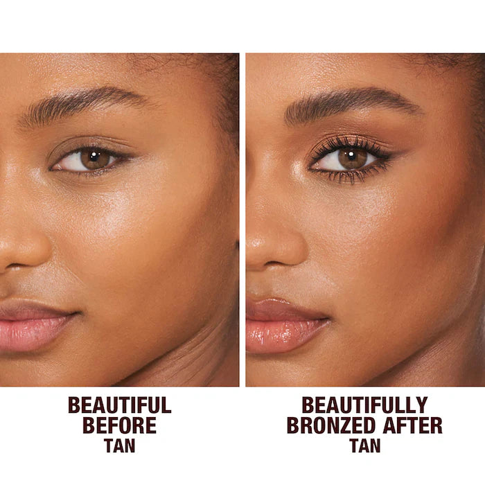 Charlotte Tilbury Beautiful Skin Sun Kissed Hyaluronic Acid Bronzing Cream - Illuminating Bronzer for a Sun-Kissed Glow, Hydrating Makeup for Face & Body, Perfect for Summer & Beach Vacations