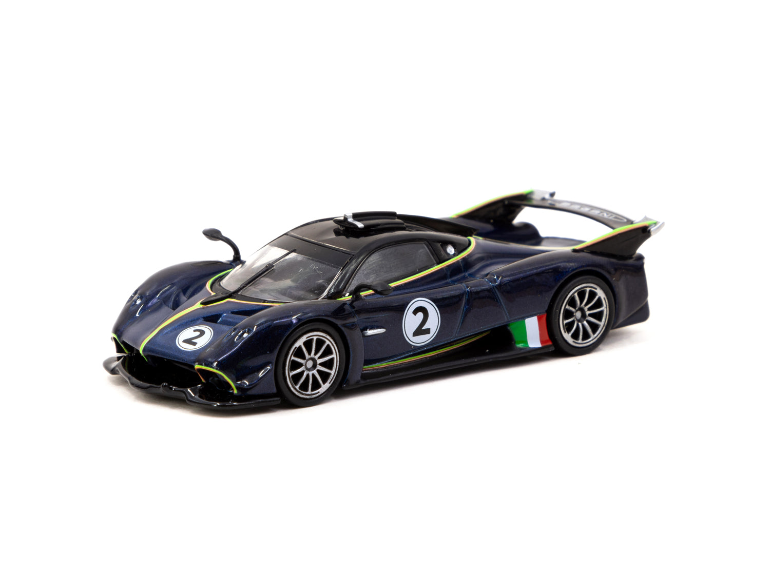 Tarmac Works 1/64 Pagani Huayra R Blu Avio Diecast Model Car - Premium Collectible Toy for Car Enthusiasts - Perfect for Display, Gifts & Racing Collections