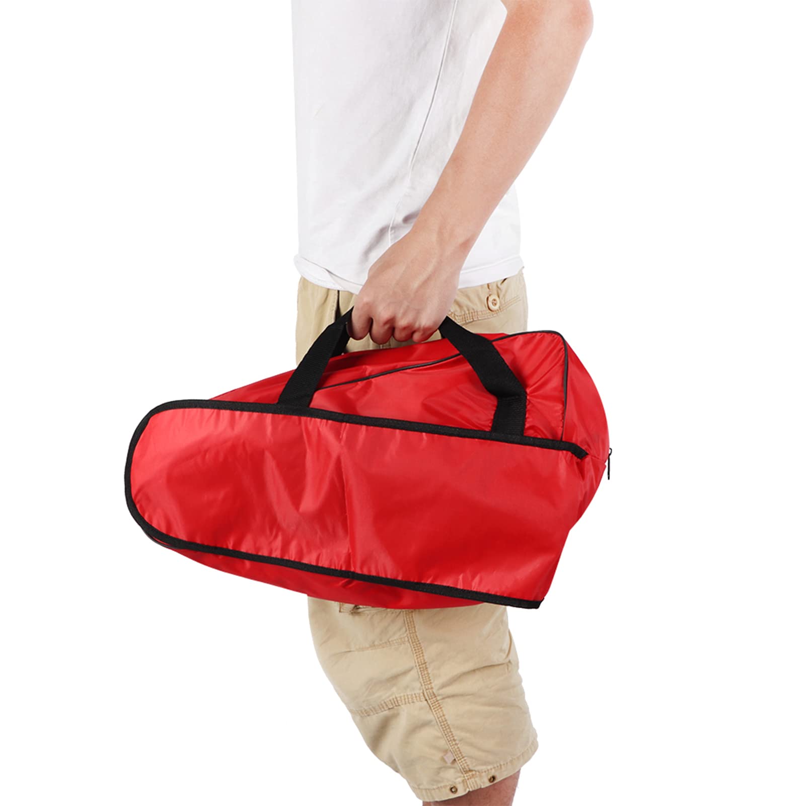 Heavy-Duty Chainsaw Carrying Case - Durable Oxford Fabric Storage Bag for 12/14/16 Inch Chain Saws - Perfect for Woodworking, Landscaping & Outdoor Power Tool Protection
