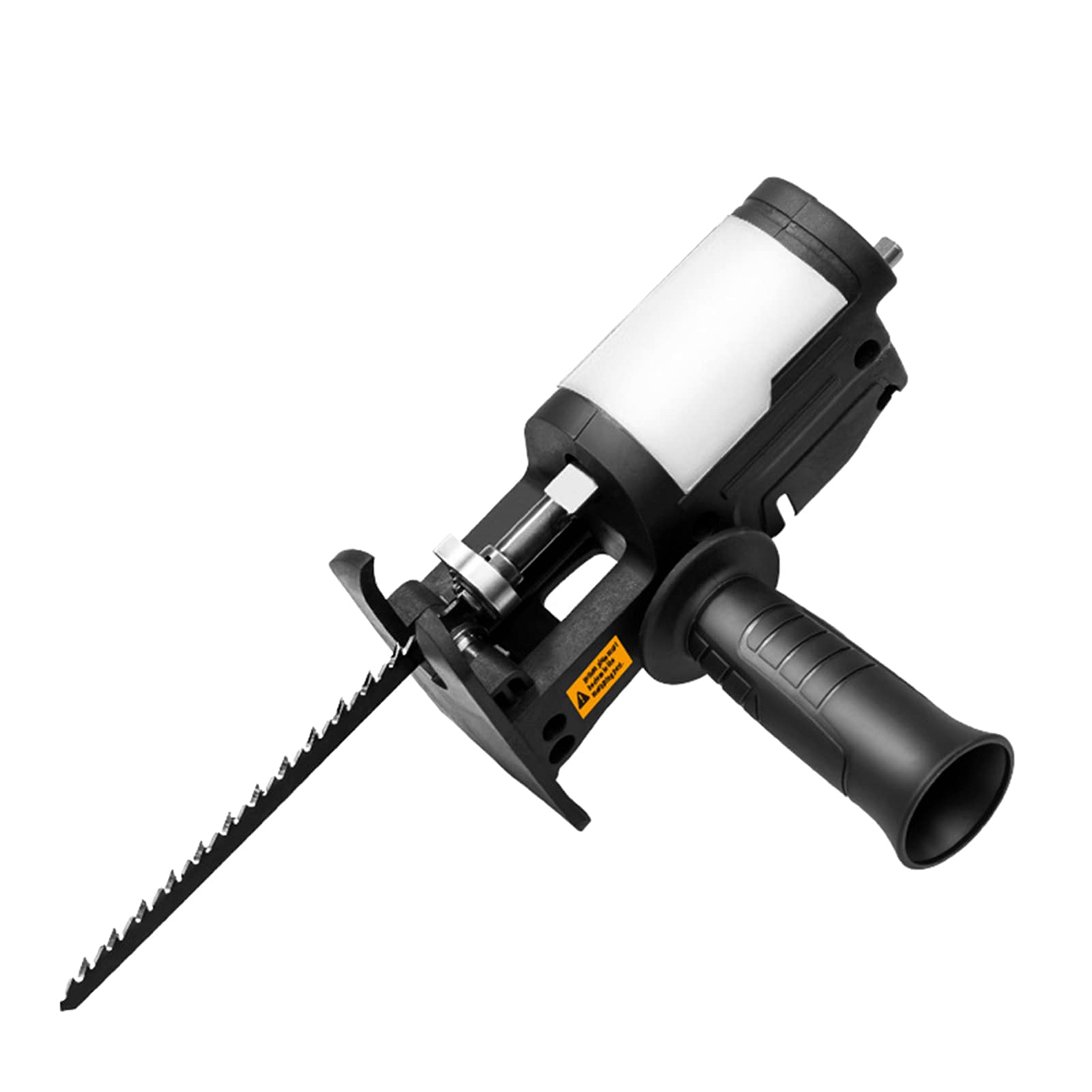 Portable Reciprocating Saw Adapter for Drill - 3 Blades, Auto-Lubrication - Wood & Metal Cutting Tool