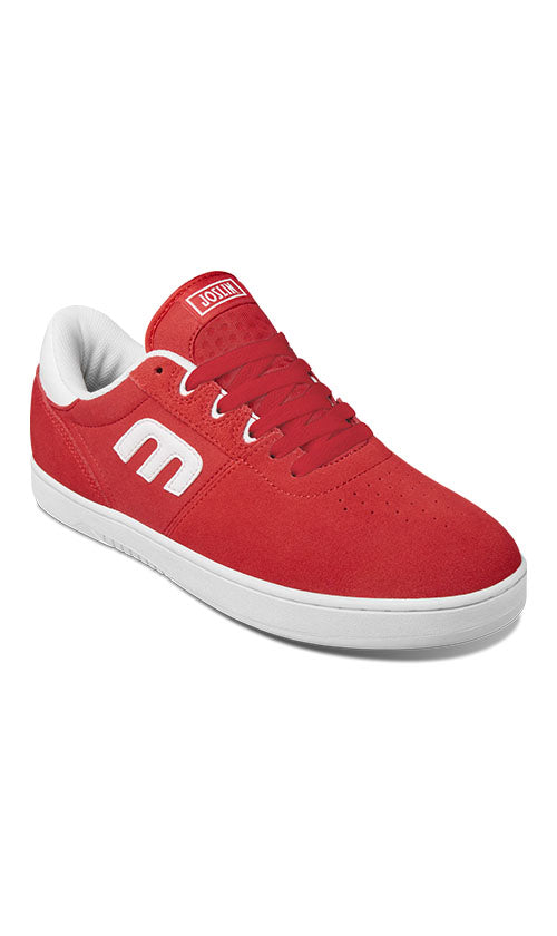 Etnies Joslin Men's Skate Shoes - Red & White | Durable & Comfortable for Skateboarding, Streetwear & Casual Wear