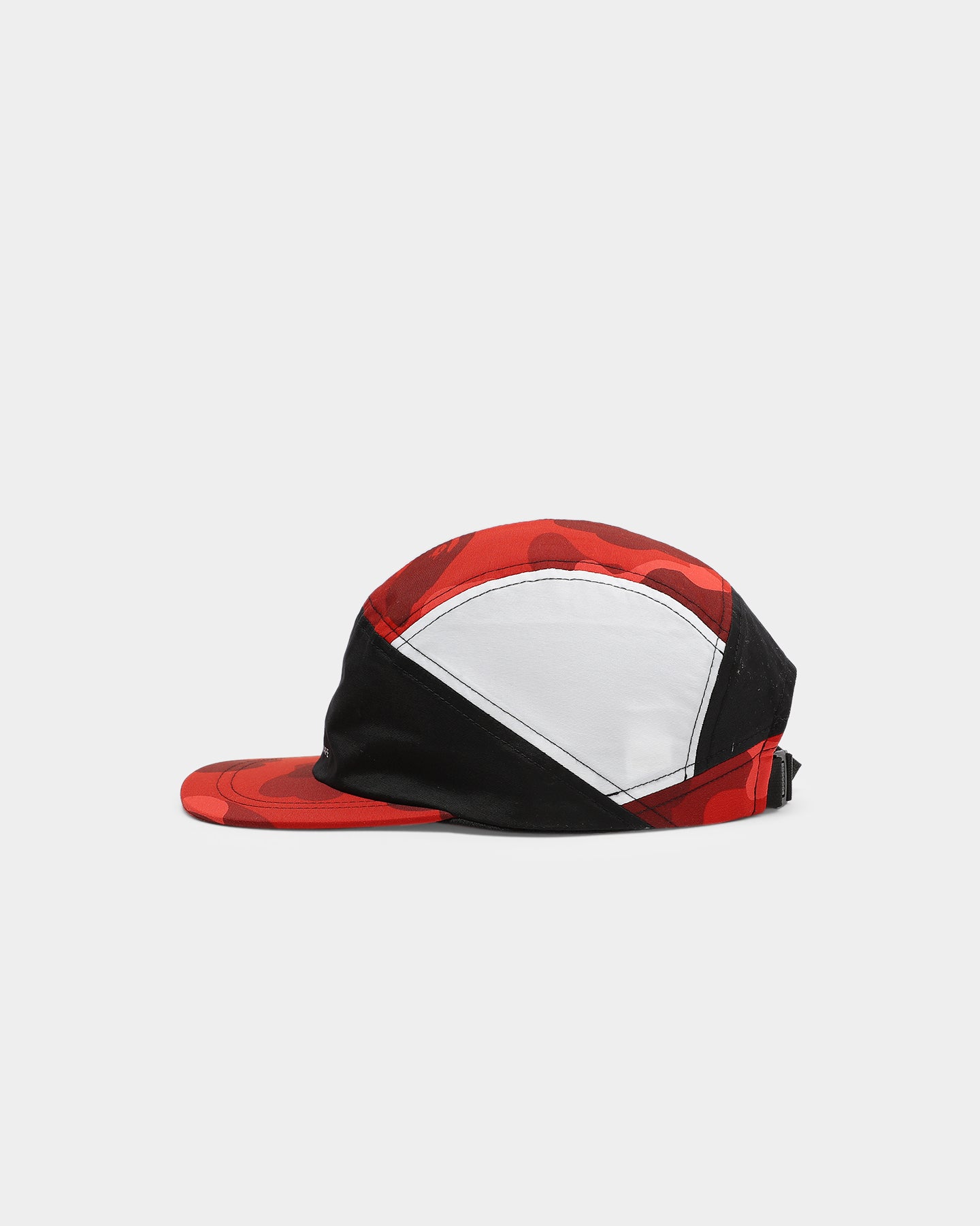 BAPE® 1st Color Block RC Hat - Red | Stylish Streetwear Accessory for Urban Fashion & Casual Outfits