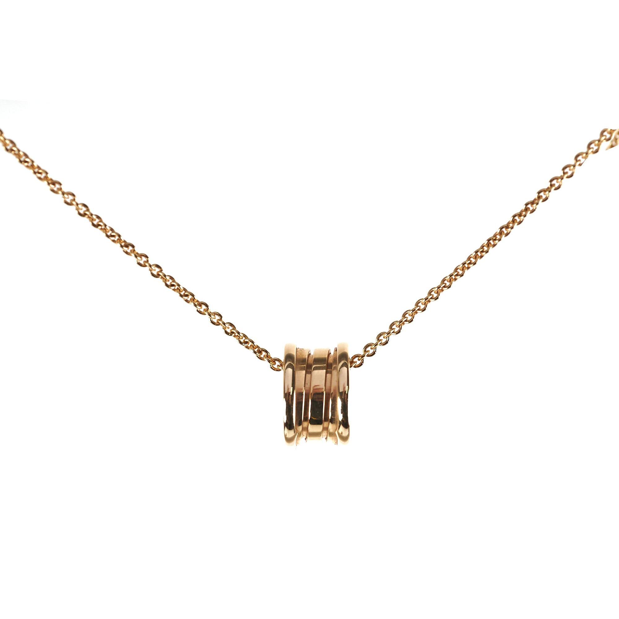 Bvlgari B.Zero1 18K Yellow Gold Necklace for Women - Luxury Italian Jewelry Gift for Anniversary, Birthday & Special Occasions