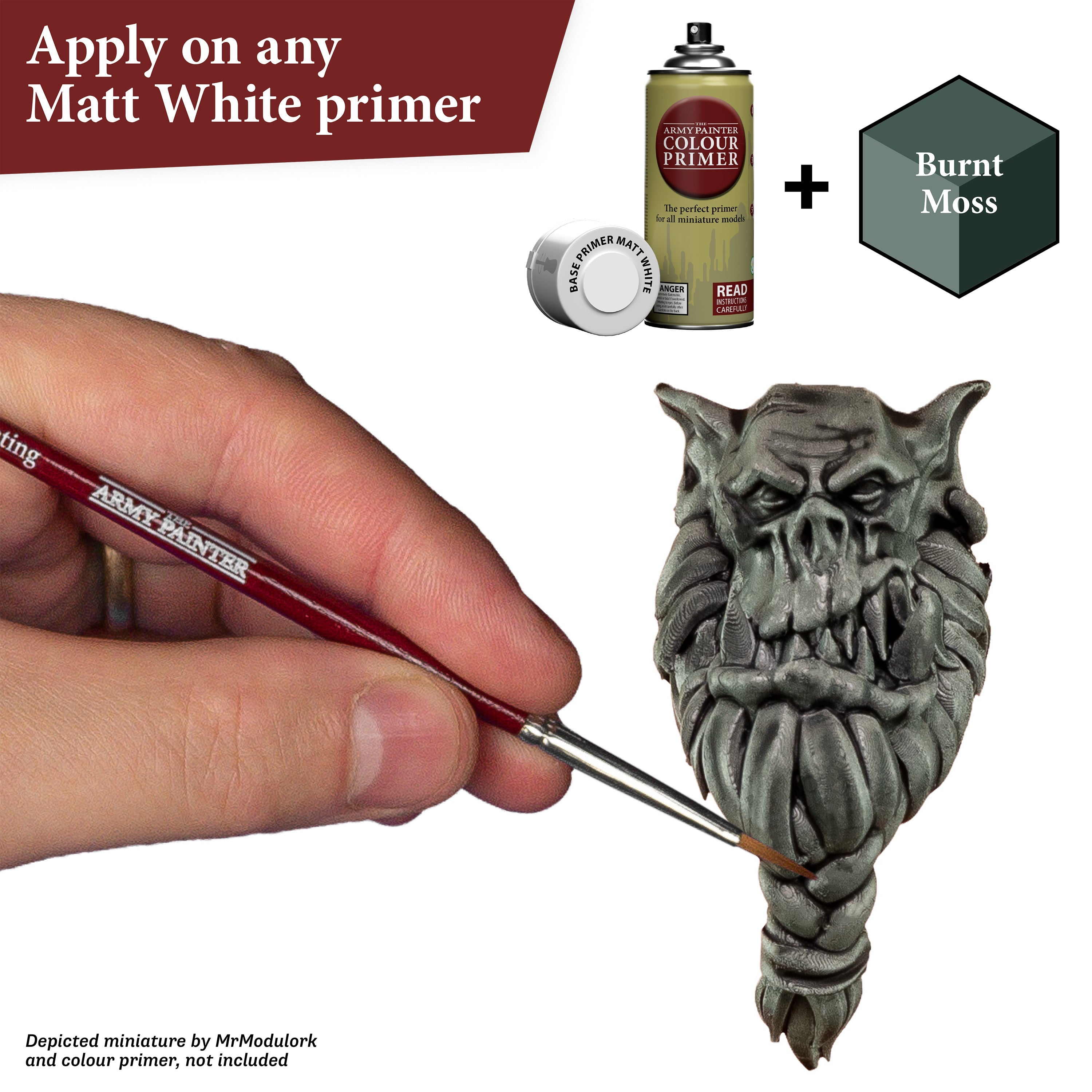 Speedpaint: Burnt Moss - High-Quality Acrylic Paint for Miniatures & Models - Perfect for Warhammer, D&D, and Tabletop Gaming