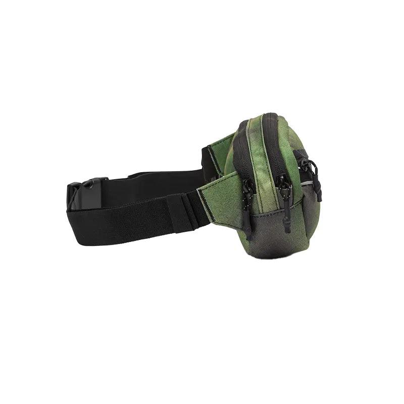 Quiksilver Jungler III Waist Pack - Worn Green, Durable & Water-Resistant for Hiking, Travel & Outdoor Adventures