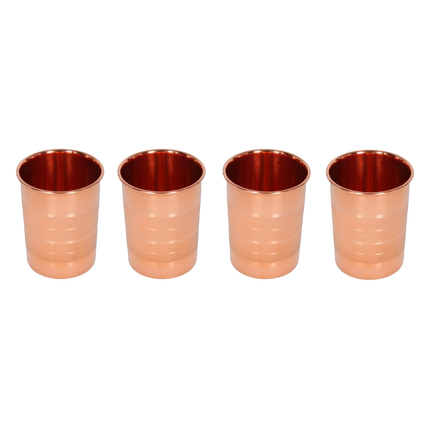 Premium Pure Copper Water Pitcher with Lid - 54 Oz/1600ml Large Capacity Solid Copper Jug with 4 Matching Glasses - Luxury Copper Carafe for Home, Hotels, Gifts & Ayurvedic Water Storage - Perfect for Detox, Wellness & Elegant Table Setting