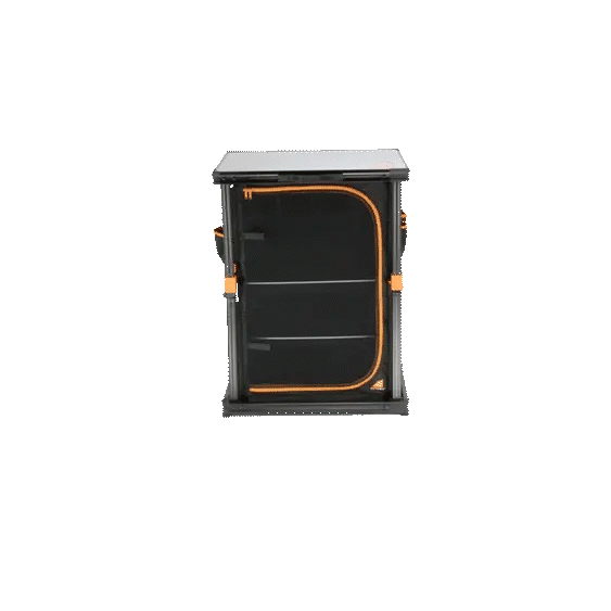 Oztent Single Camper Cupboard - Portable Storage Organizer for Camping, Hiking & Outdoor Adventures | Compact & Durable Camping Gear for Solo Travelers