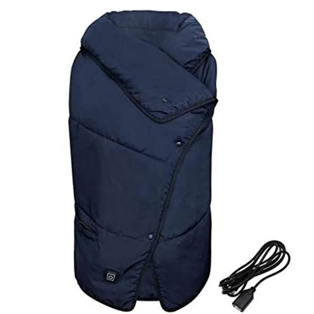 CLKJ Electric Heating Blanket - USB Fast Heating Wearable Blanket for Camping, Home & Office - Cozy & Portable for Outdoor Use, Travel & Cold Weather