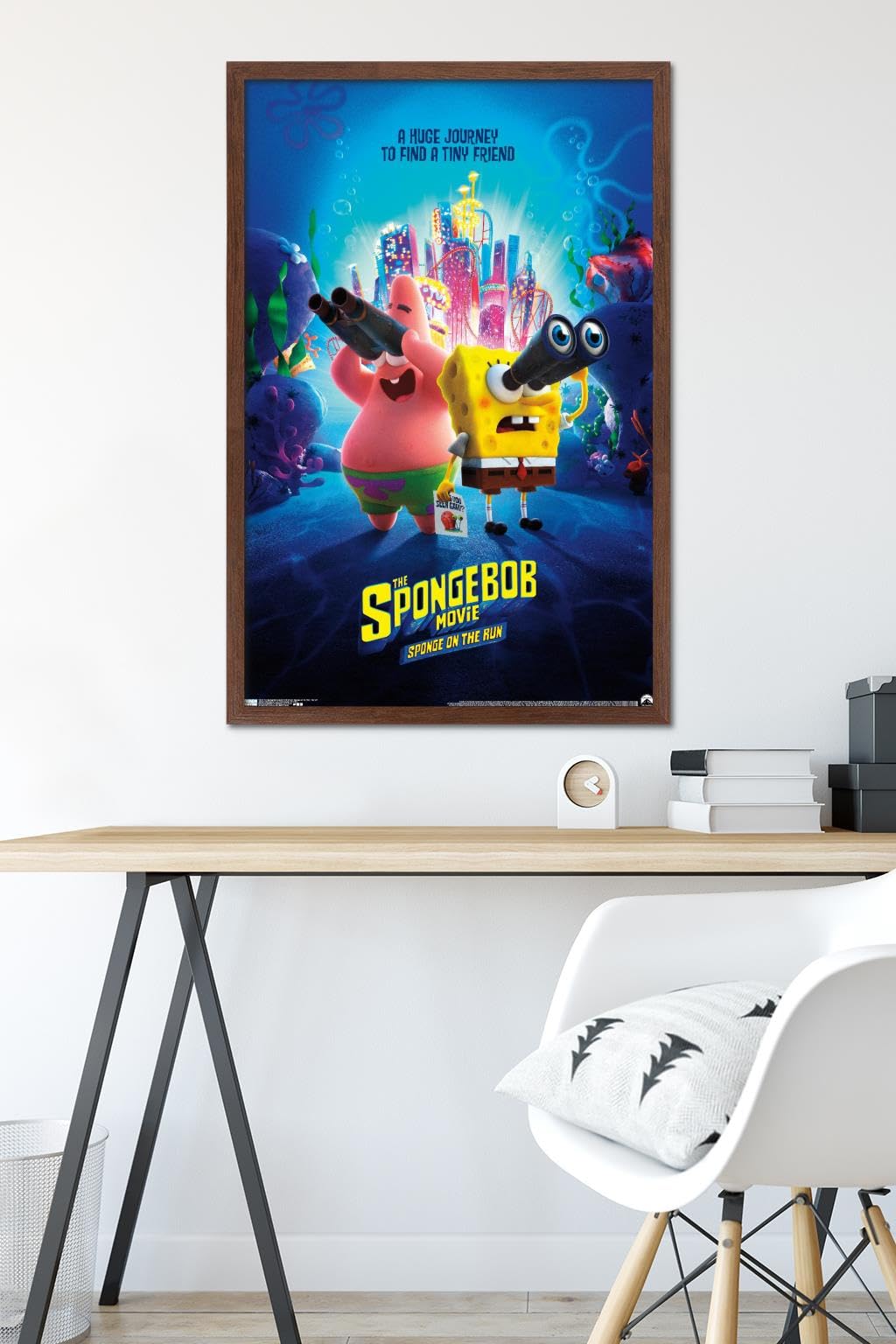 Trends International The SpongeBob Movie: Sponge On The Run - Premium Key Art Wall Poster, 22.375