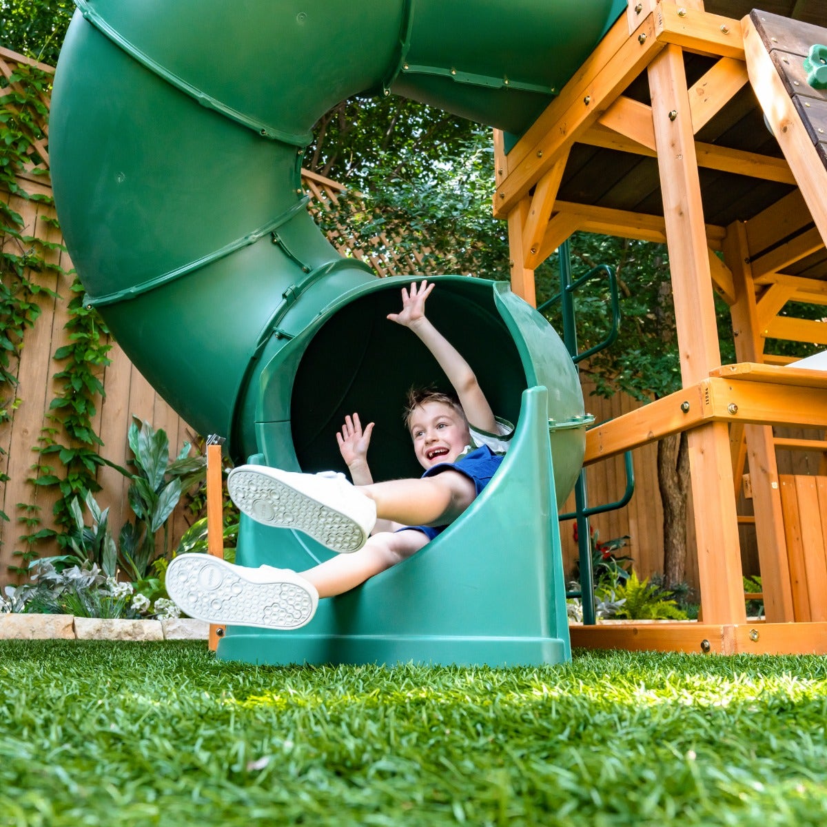 Laurel Retreat Swing Set - Easy Assembly & Installation Available | Perfect for Backyard, Garden & Outdoor Play