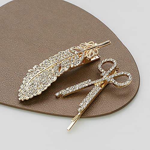 Sonpal 6-Piece Geometric Hollow Hair Clips Set for Women - Korean Style Metal Barrettes with Pearl Accents, Hairpins & Clamps - Perfect for School, Work, Parties & Everyday Styling (Cherris)