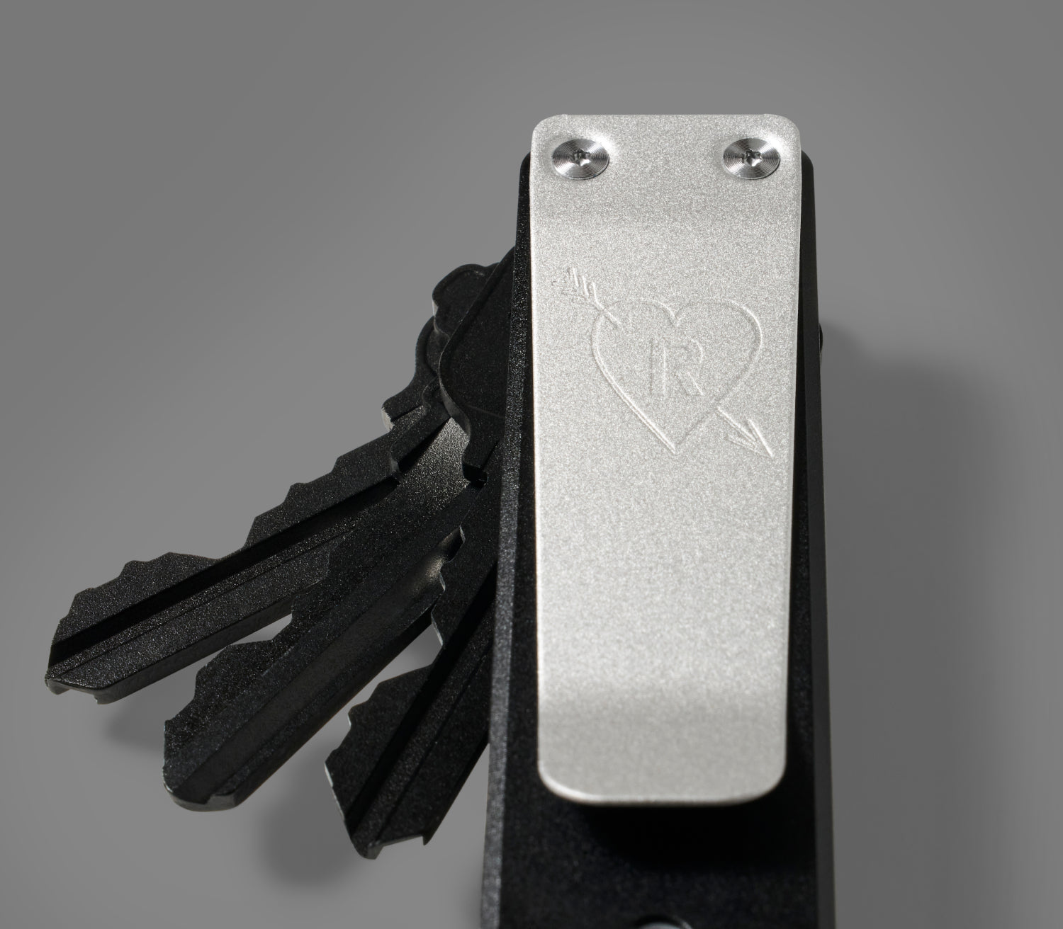 Ridge KeyCase - Premium Leather Key Holder with RFID Blocking | H.B. Nielsen Inspired Crossed Matches Design | Perfect for Home, Office & Travel Organization