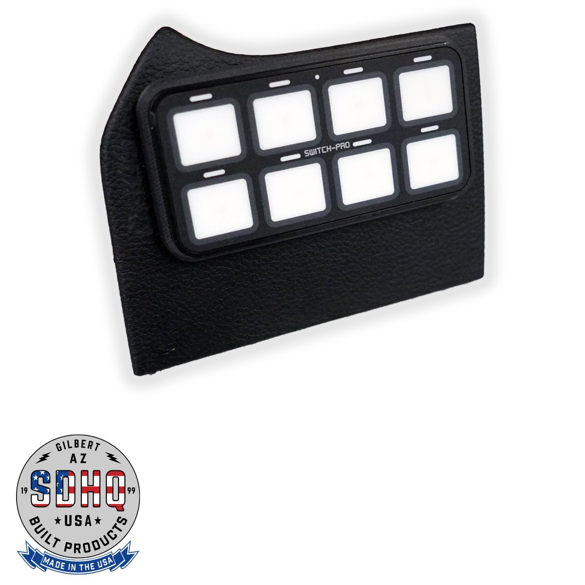 2019-2025 Ram 2500/3500 Heavy Duty SDHQ Built Switch Pros Keypad Mount | Off-Road Vehicle Accessory Control Panel | Perfect for Truck Customization & Overlanding Adventures