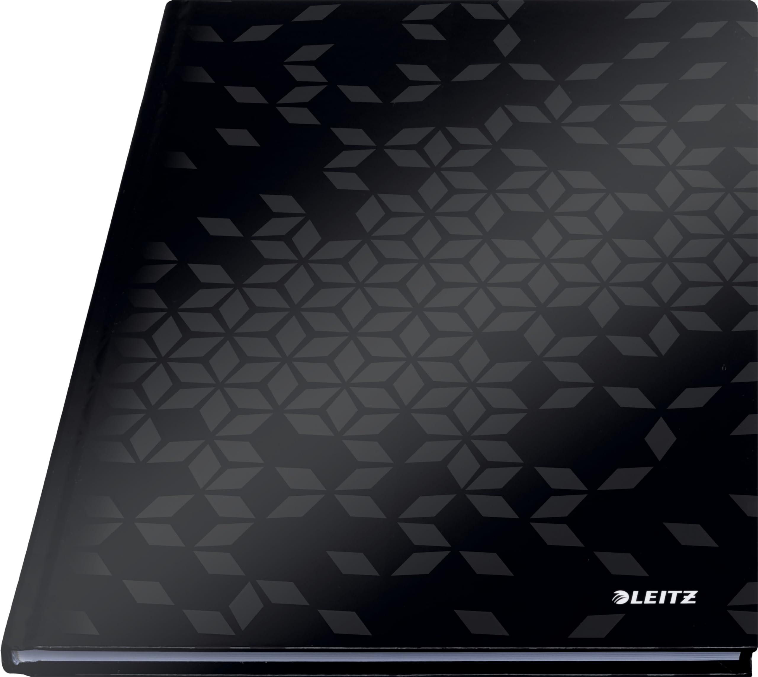 Leitz A4 Hard Cover Notebook - 80 Sheets, Squared Grid Paper, 90 GSM Ivory Pages - Premium Office & School Supplies for Note Taking, Journaling & Business Meetings