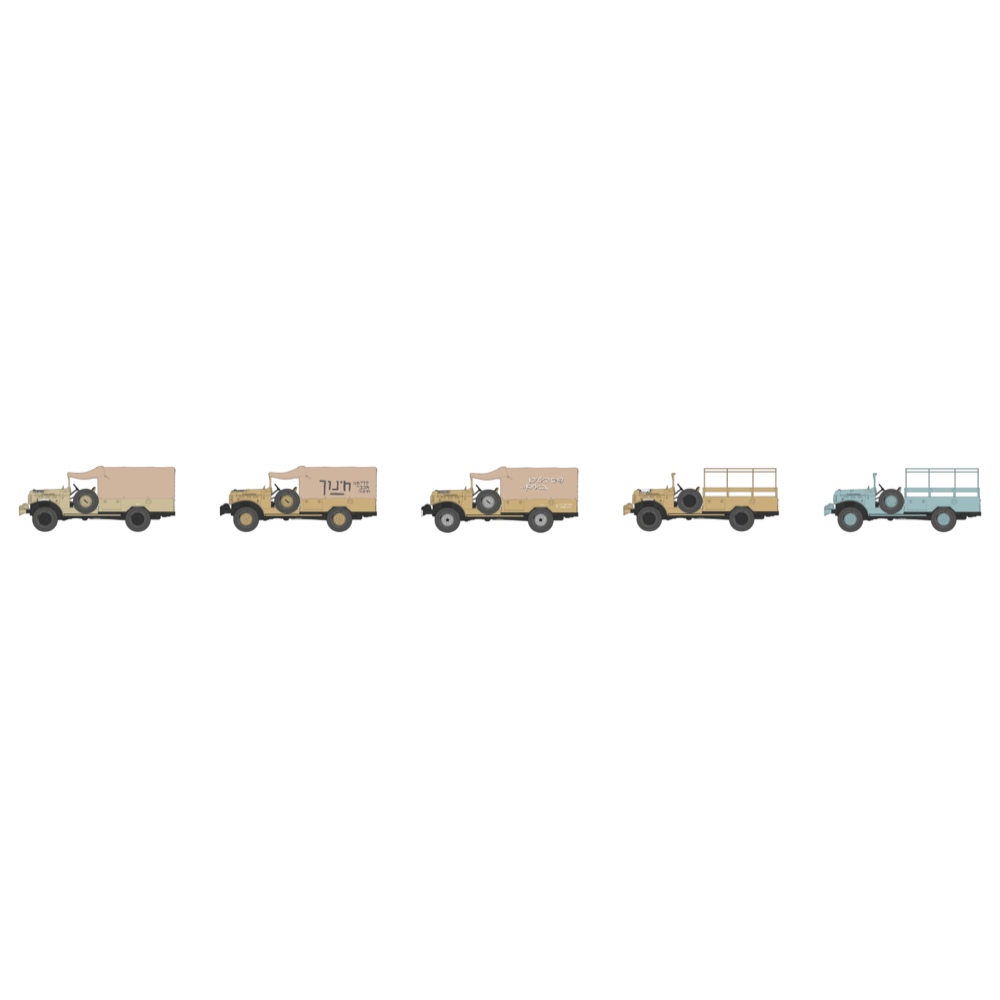 1/35 Scale IDF Power Wagon WM300 with Winch - AK Interactive 35020 Military Model Kit for Tank & Vehicle Enthusiasts - Perfect for Dioramas, Wargaming, and Historical Collection Displays