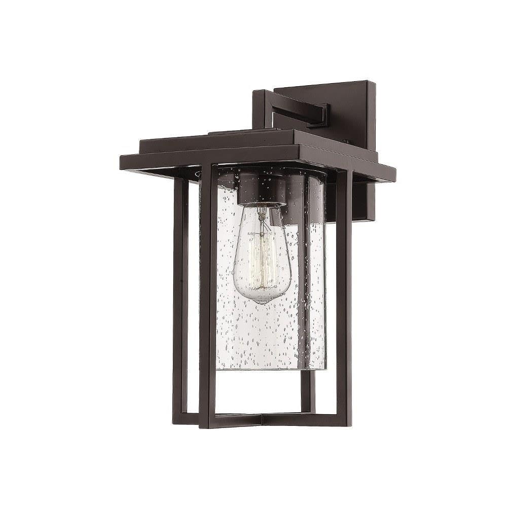 Millennium 2621-PBZ Transitional Outdoor Wall Light - Dark Bronze Powder Coat Finish - Exterior Sconce for Porch, Patio & Entryway Lighting