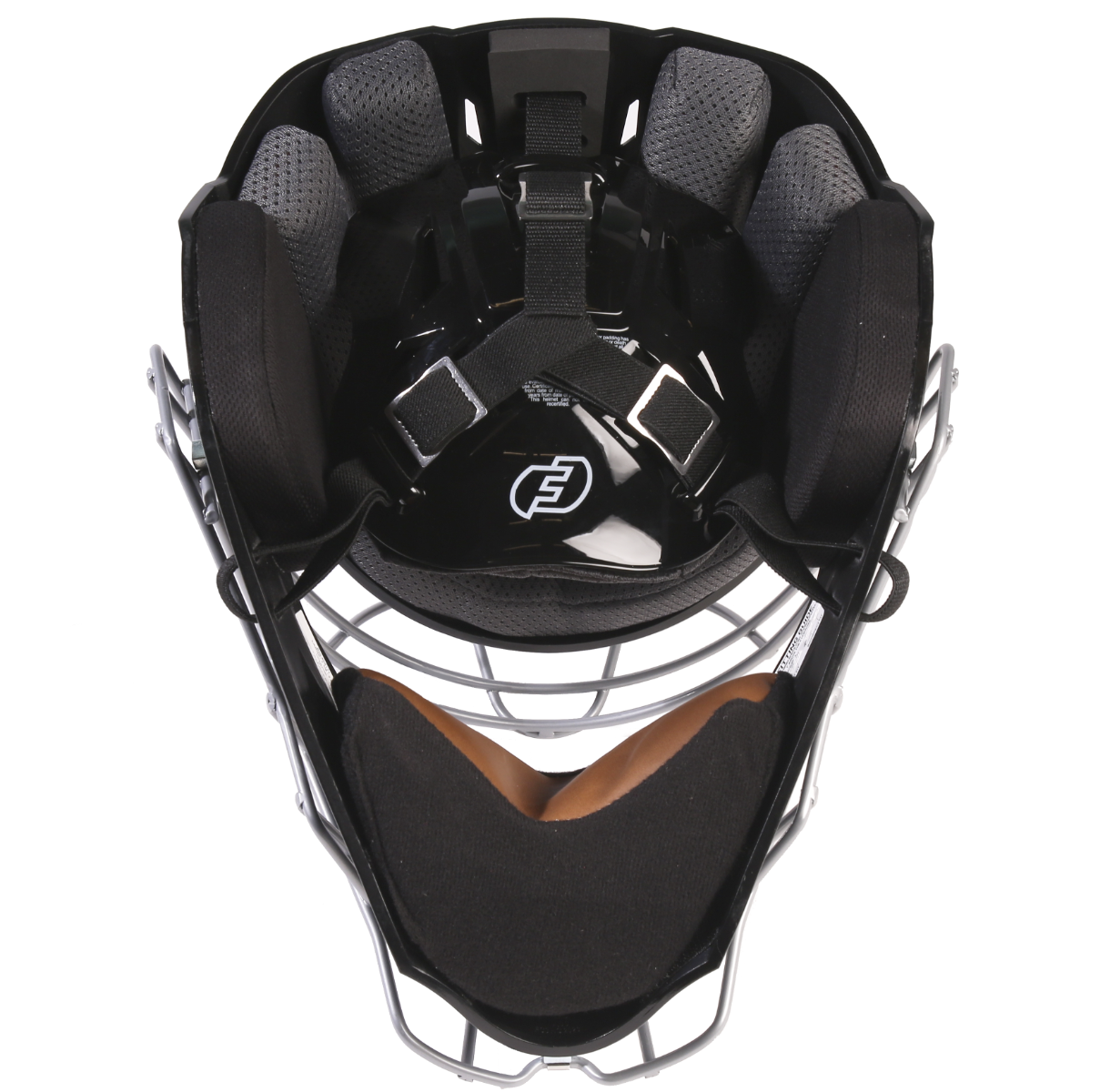 FORCE3 XS3® PRO Catchers Helmet - NOCSAE Certified Gloss Finish Baseball Catcher's Mask for Youth & Adult Players - Perfect for Games, Training & Safety Protection