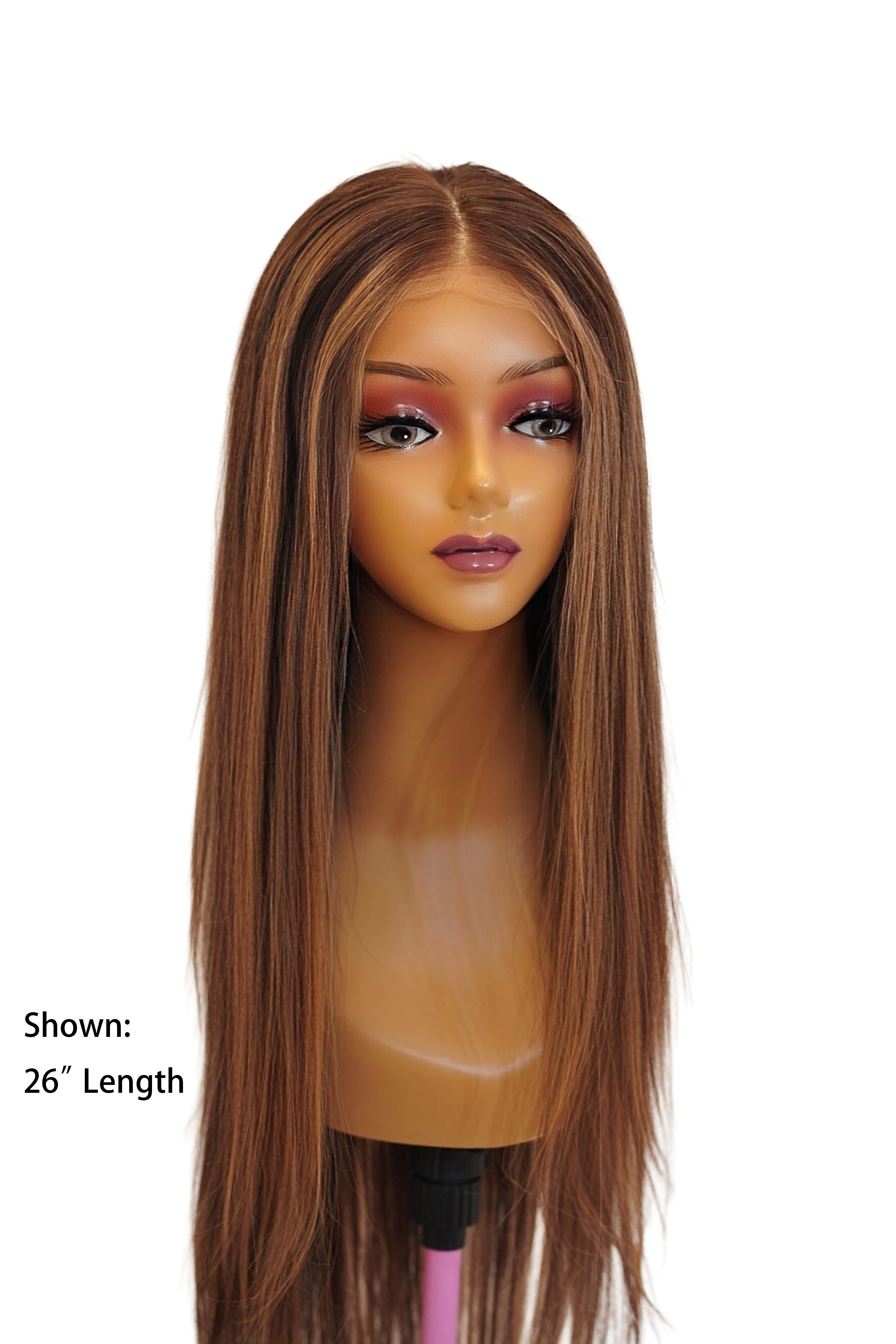13x6 HD Lace Frontal Wig with 200% Density - #4/27 Highlight Human Hair Wig for Natural Look | Perfect for Daily Wear, Parties & Special Occasions