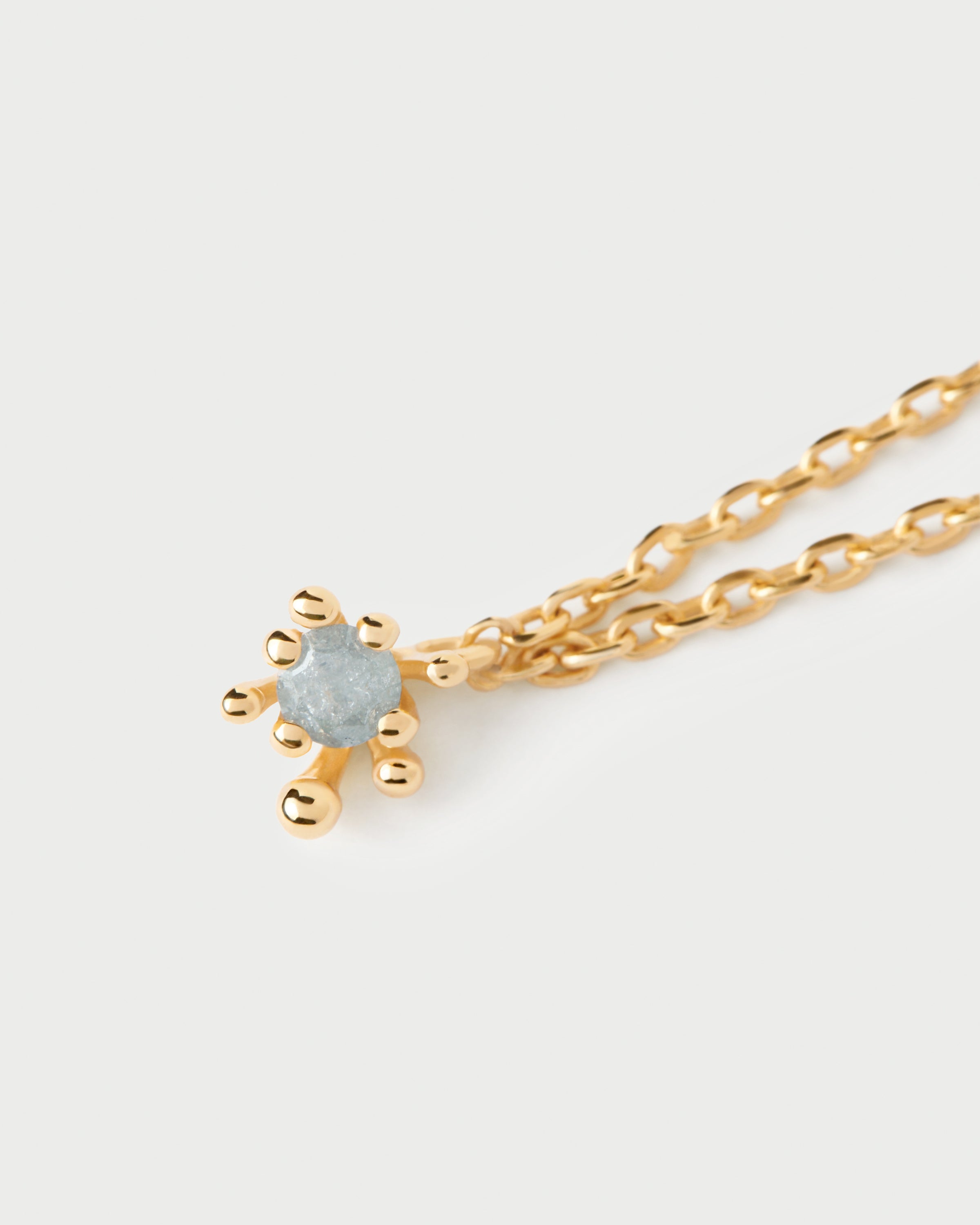 Elegant Grey Fleur Necklace for Women - Dainty Floral Pendant Jewelry - Perfect for Everyday Wear, Date Nights & Special Occasions