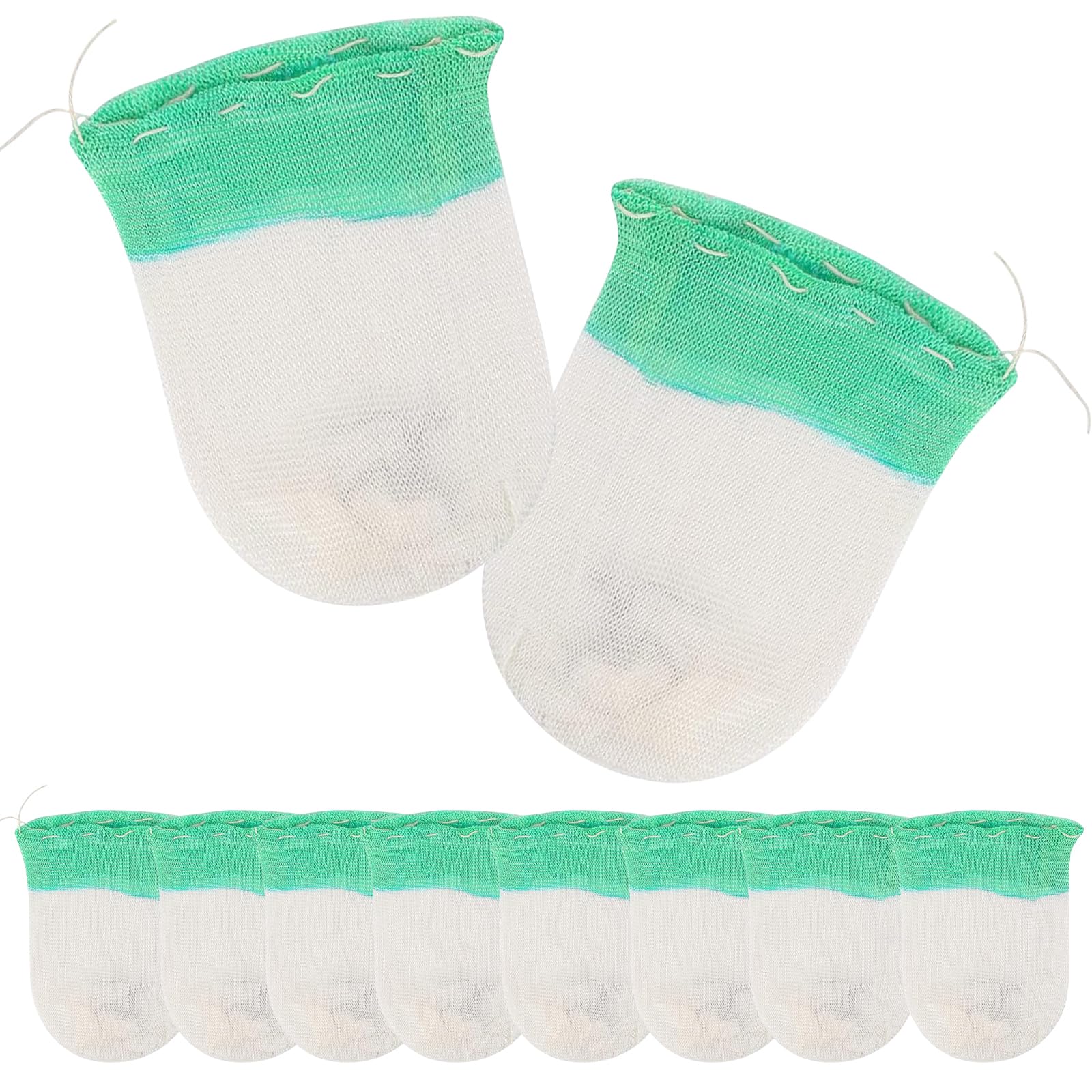 10Pcs U-Shaped Propane Lantern Mantles - Soft Light Gas Lamp Shades for Outdoor Camping, Hiking & Emergency Lighting - Compatible with Kerosene & Gas Lanterns (Perfect for Backpacking, Patio & Power Outages)
