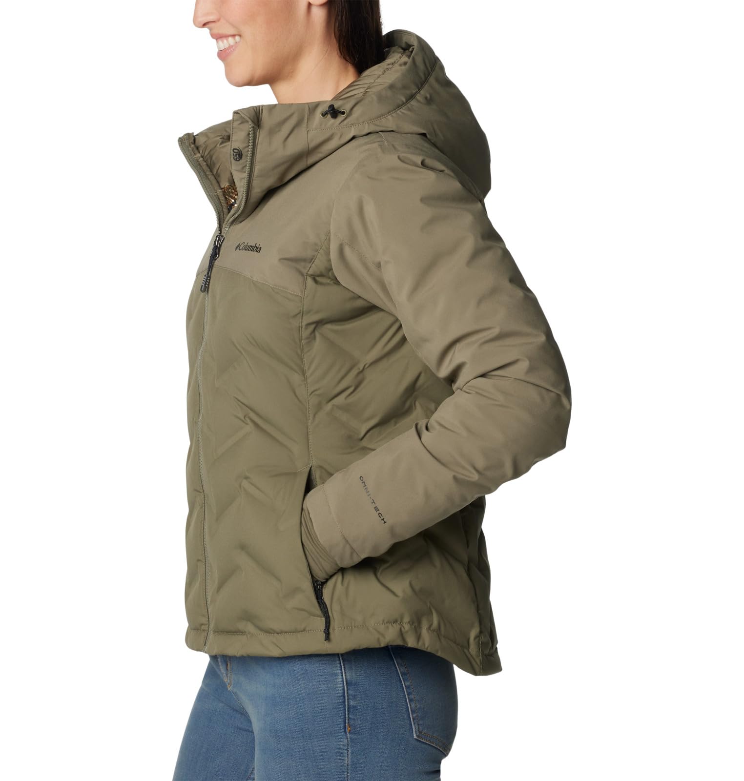 Columbia Women's Grand Trek II Down Jacket - Lightweight Waterproof Winter Coat for Hiking, Skiing & Outdoor Adventures