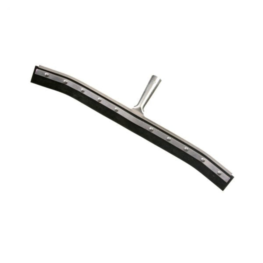 Heavy-Duty Curved Neoprene Floor Squeegee for Wet & Dry Surfaces - Perfect for Garage, Pool Deck, and Bathroom Cleaning